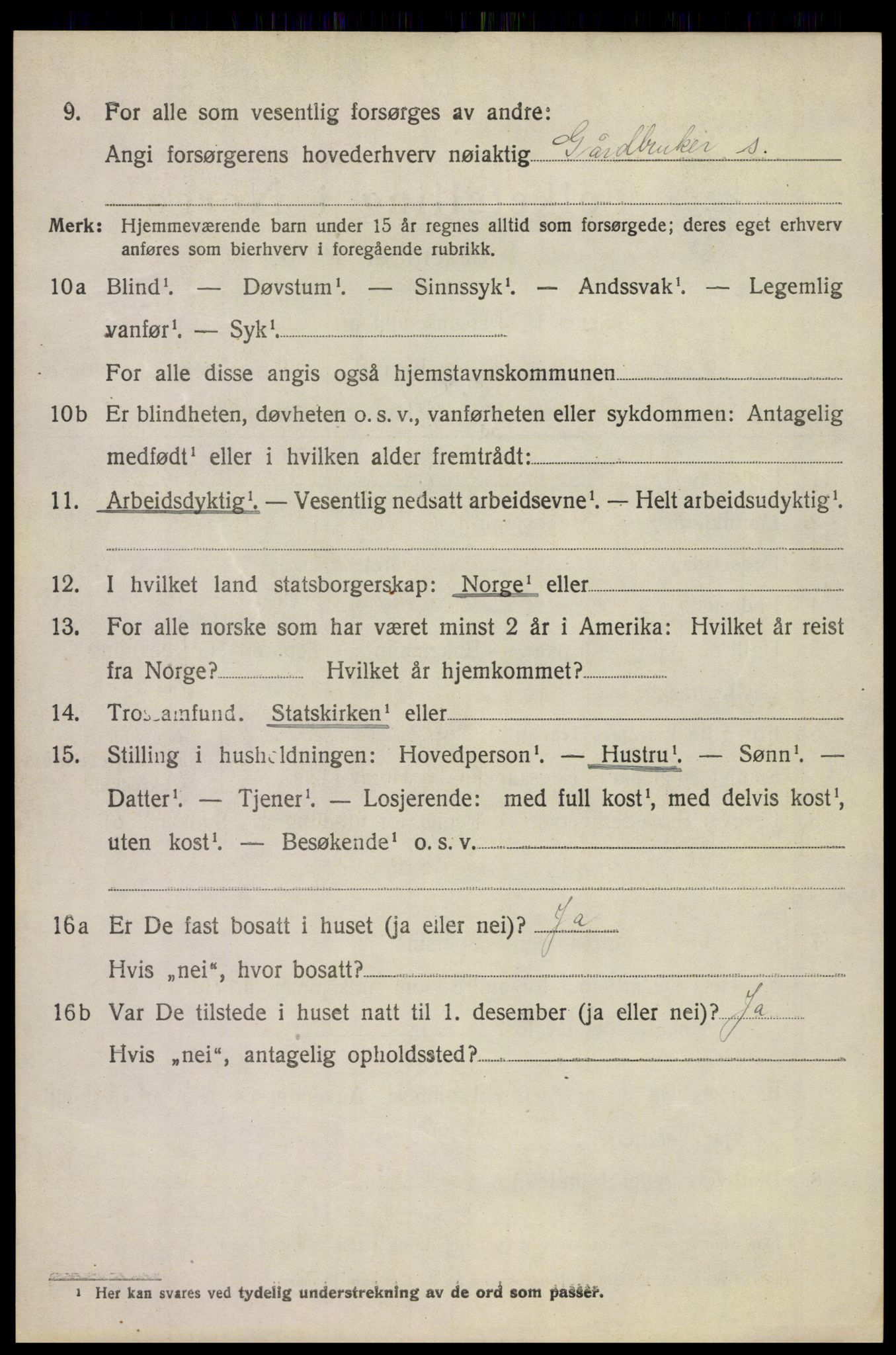 SAKO, 1920 census for Våle, 1920, p. 5471