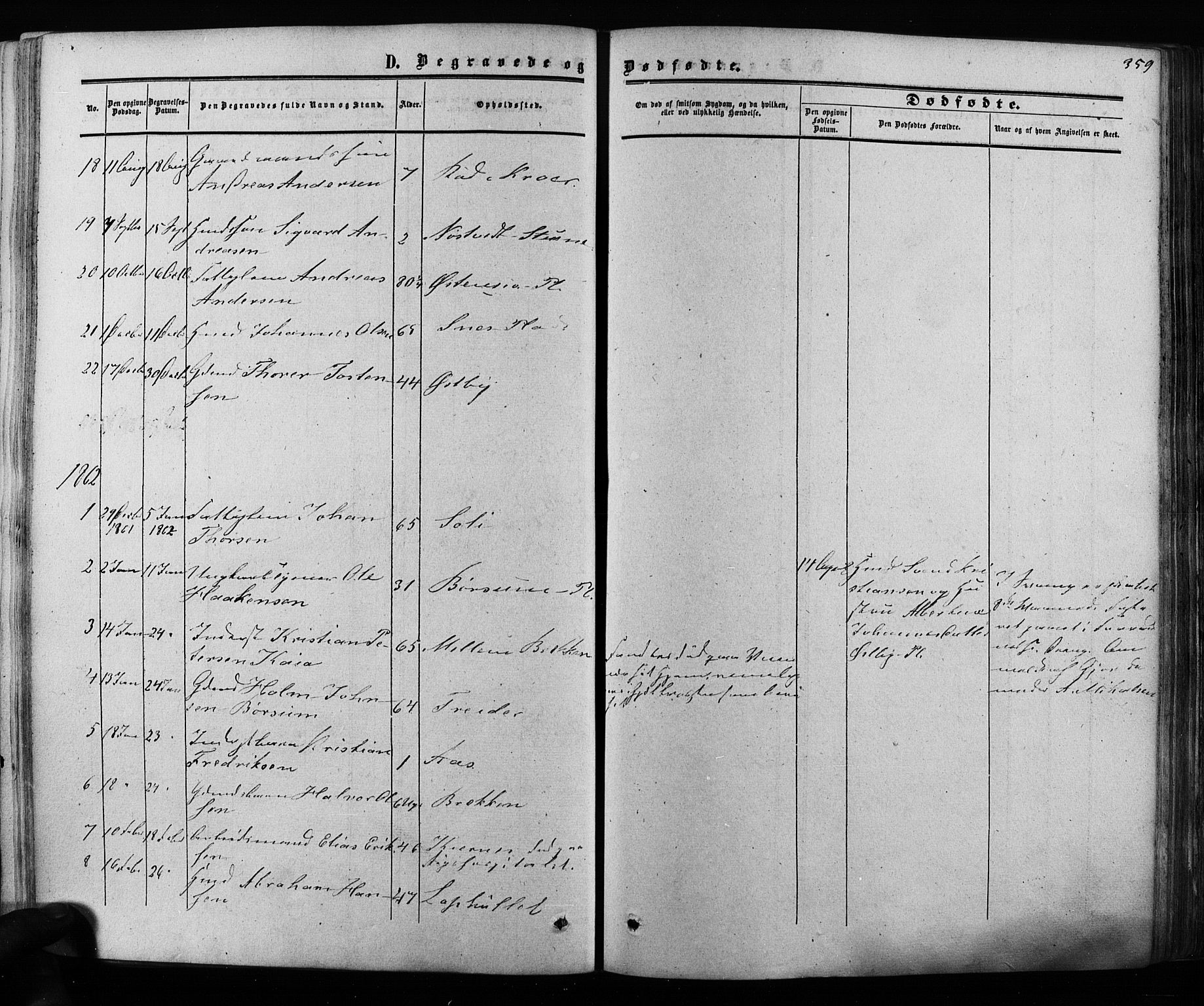 Ås prestekontor Kirkebøker, SAO/A-10894/F/Fa/L0007: Parish register (official) no. I 7, 1854-1870, p. 359
