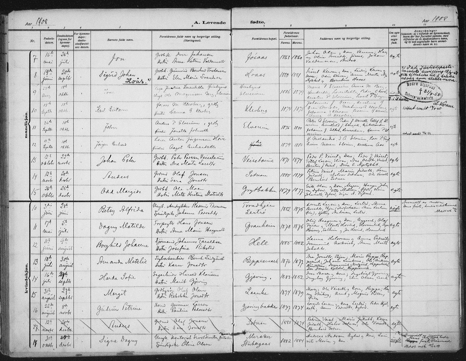 Ministerialprotokoller, klokkerbøker og fødselsregistre - Nord-Trøndelag, AV/SAT-A-1458/710/L0095: Parish register (official) no. 710A01, 1880-1914, p. 82