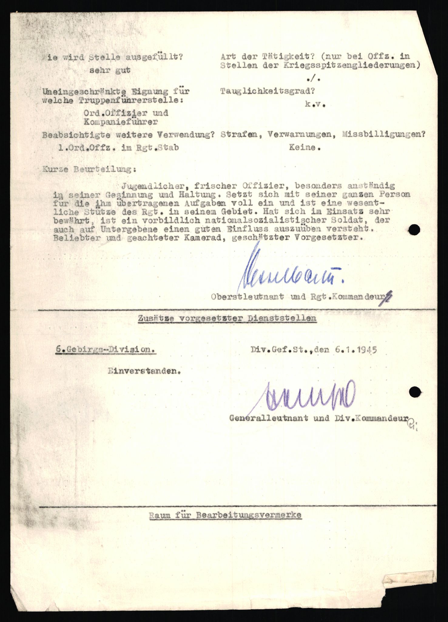 Forsvarets Overkommando. 2 kontor. Arkiv 11.4. Spredte tyske arkivsaker, AV/RA-RAFA-7031/D/Dar/Dara/L0018: Personalbøker, 1940-1945, p. 355