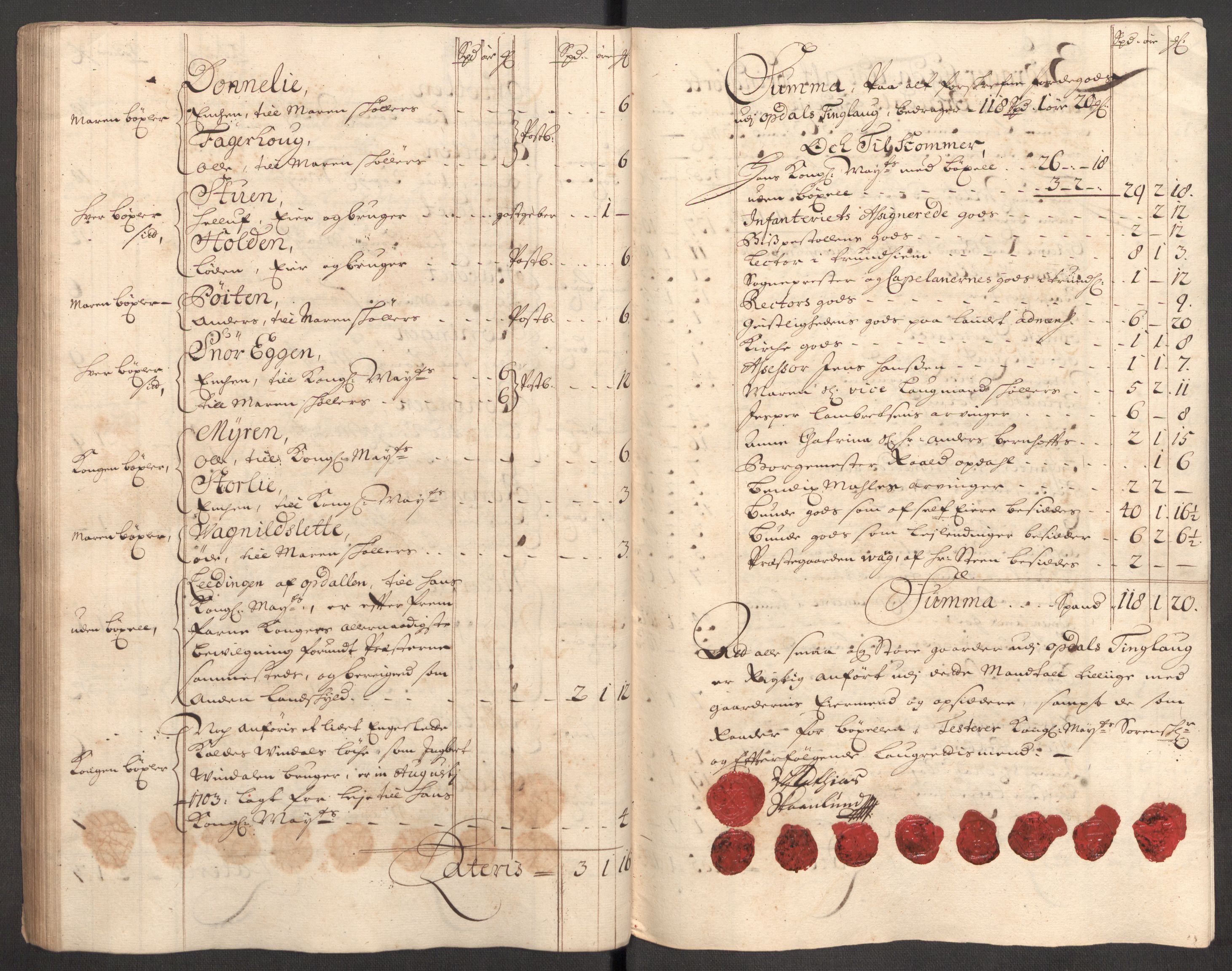 Rentekammeret inntil 1814, Reviderte regnskaper, Fogderegnskap, AV/RA-EA-4092/R60/L3953: Fogderegnskap Orkdal og Gauldal, 1703, p. 75