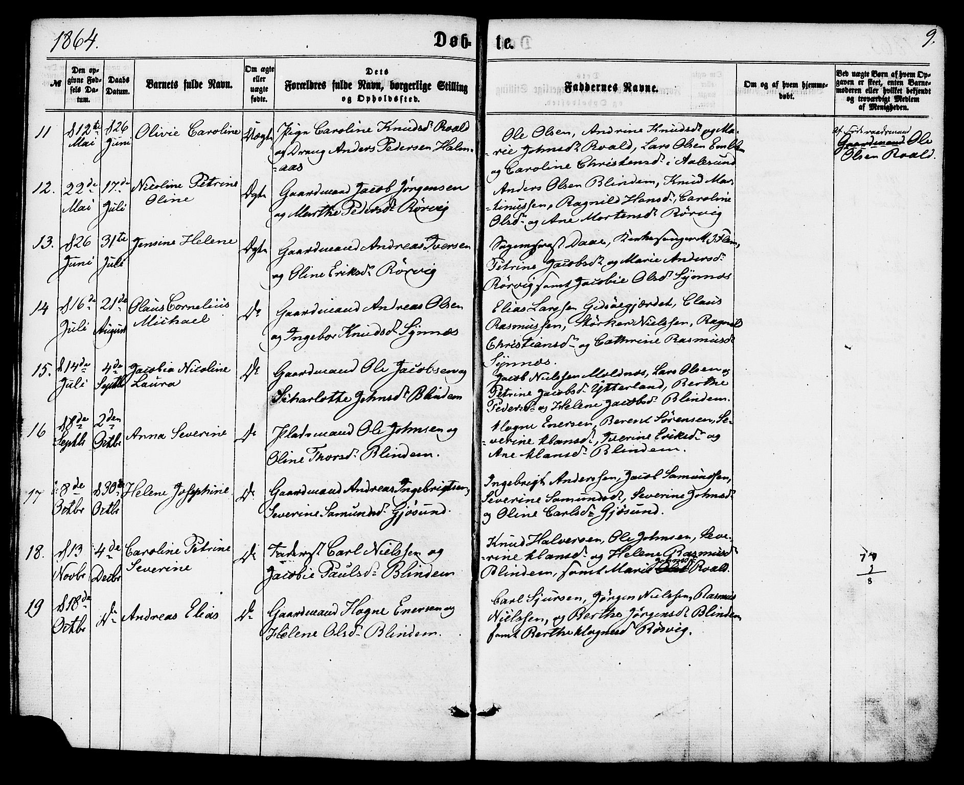 Ministerialprotokoller, klokkerbøker og fødselsregistre - Møre og Romsdal, AV/SAT-A-1454/537/L0518: Parish register (official) no. 537A02, 1862-1876, p. 9