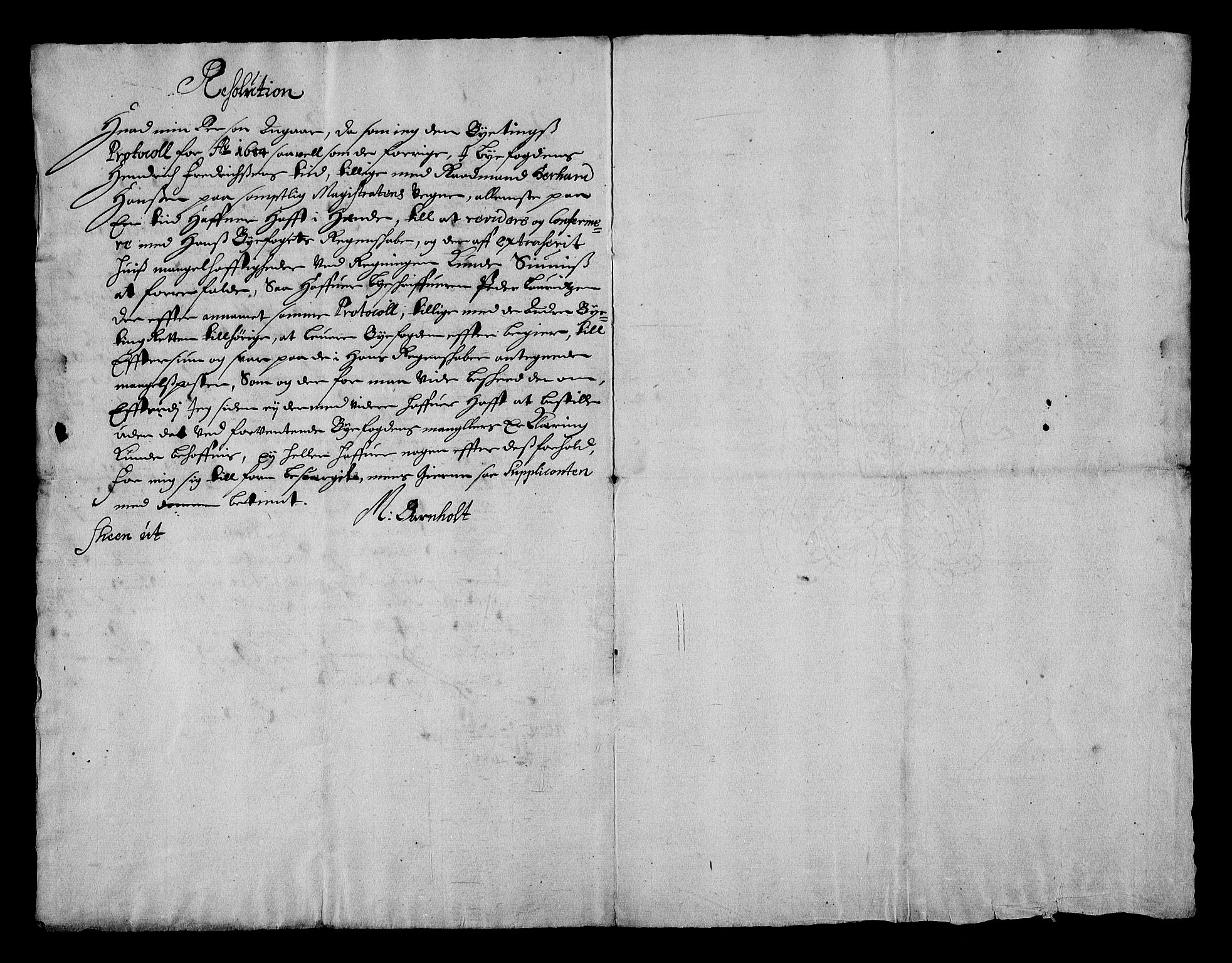 Stattholderembetet 1572-1771, RA/EA-2870/Af/L0002: Avskrifter av vedlegg til originale supplikker, nummerert i samsvar med supplikkbøkene, 1687-1689, p. 214