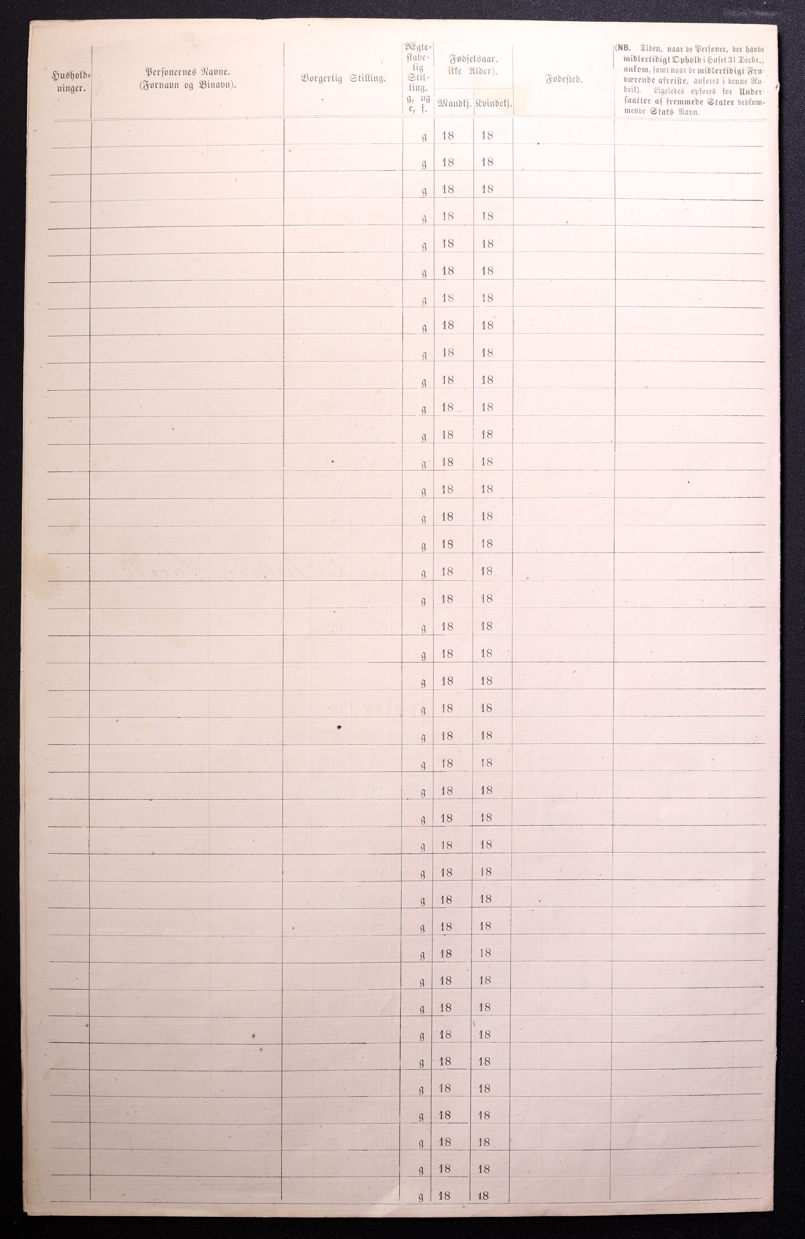 RA, 1870 census for 0301 Kristiania, 1870, p. 2257