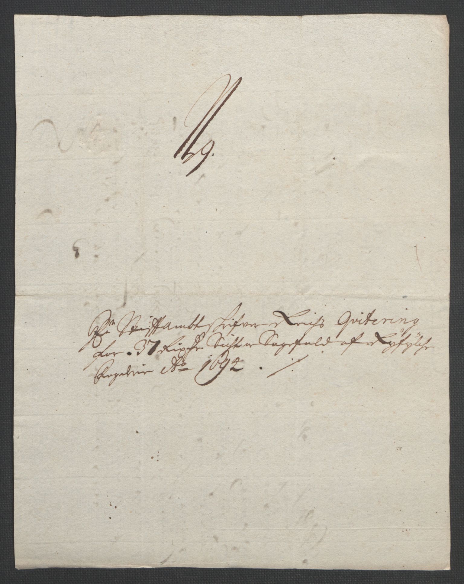 Rentekammeret inntil 1814, Reviderte regnskaper, Fogderegnskap, AV/RA-EA-4092/R47/L2857: Fogderegnskap Ryfylke, 1694-1696, p. 102