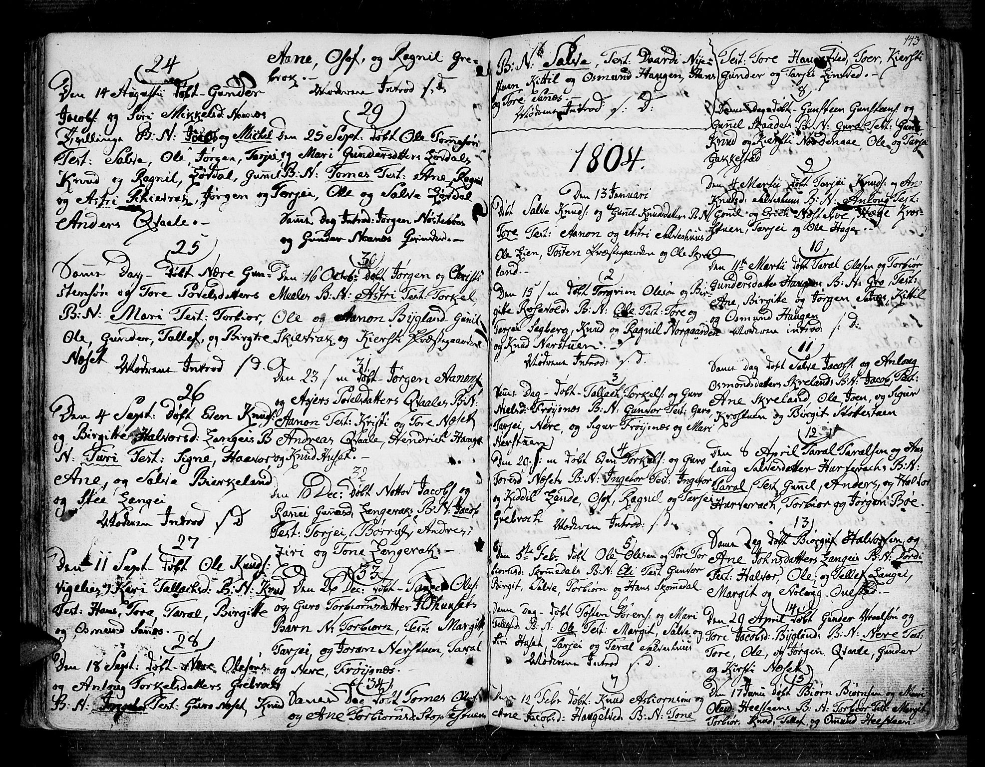 Bygland sokneprestkontor, SAK/1111-0006/F/Fa/Fab/L0002: Parish register (official) no. A 2, 1766-1816, p. 137