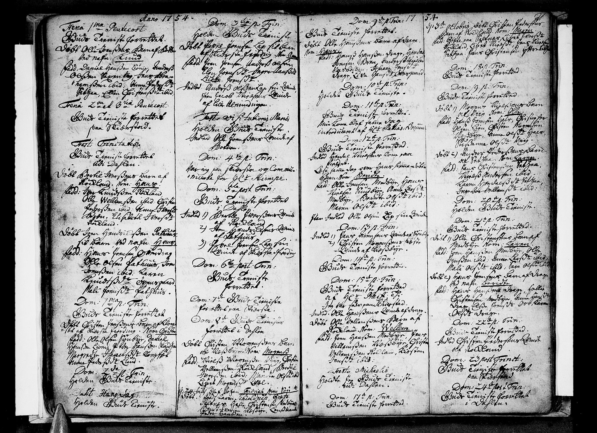 Ministerialprotokoller, klokkerbøker og fødselsregistre - Nordland, AV/SAT-A-1459/847/L0663: Parish register (official) no. 847A03, 1749-1770, p. 21