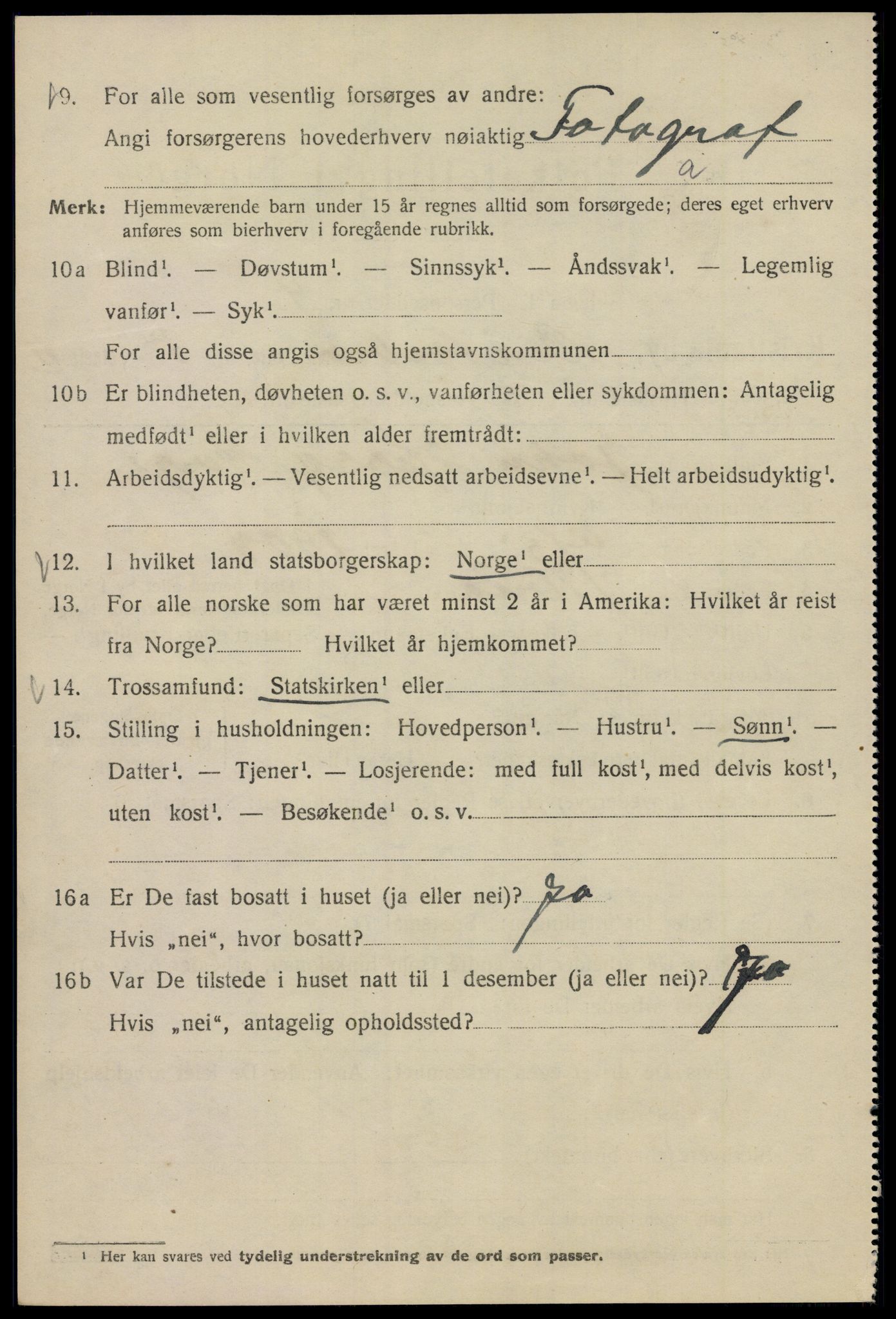 SAO, 1920 census for Kristiania, 1920, p. 151024