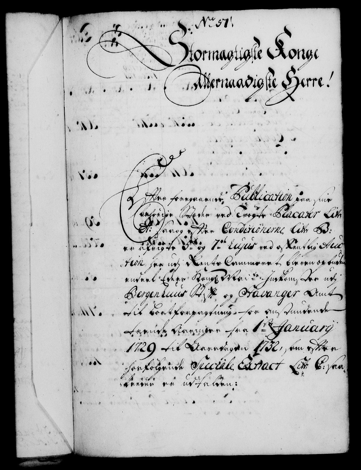 Rentekammeret, Kammerkanselliet, RA/EA-3111/G/Gf/Gfa/L0011: Norsk relasjons- og resolusjonsprotokoll (merket RK 52.11), 1728, p. 371