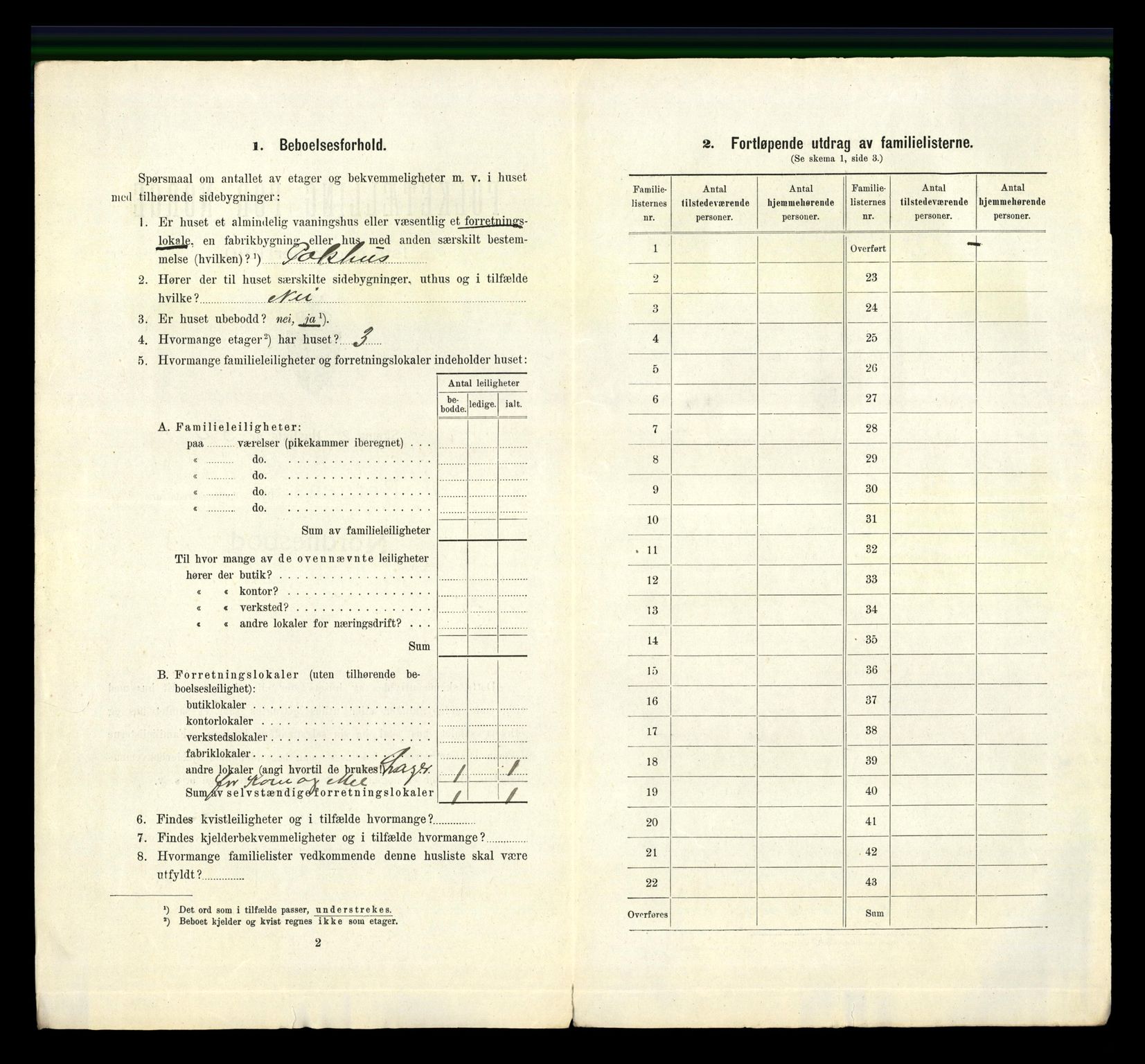 RA, 1910 census for Bergen, 1910, p. 9032