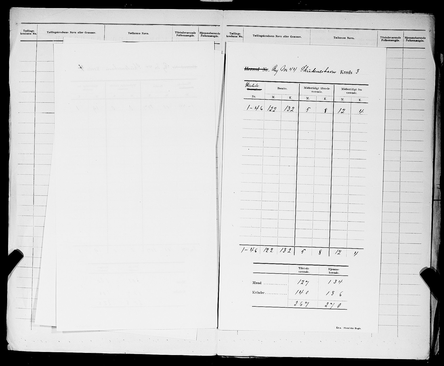 SAST, 1900 census for Skudeneshavn, 1900, p. 6