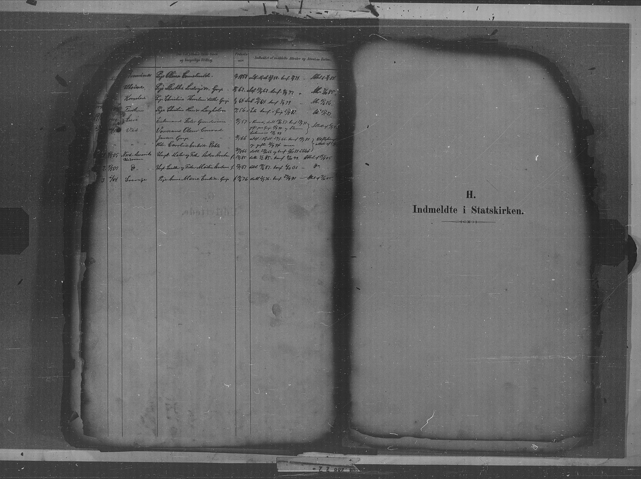 Kristiansund sokneprestkontor, SAT/A-1068/1/I/I1: Parish register (official) no. 36, 1880-1919