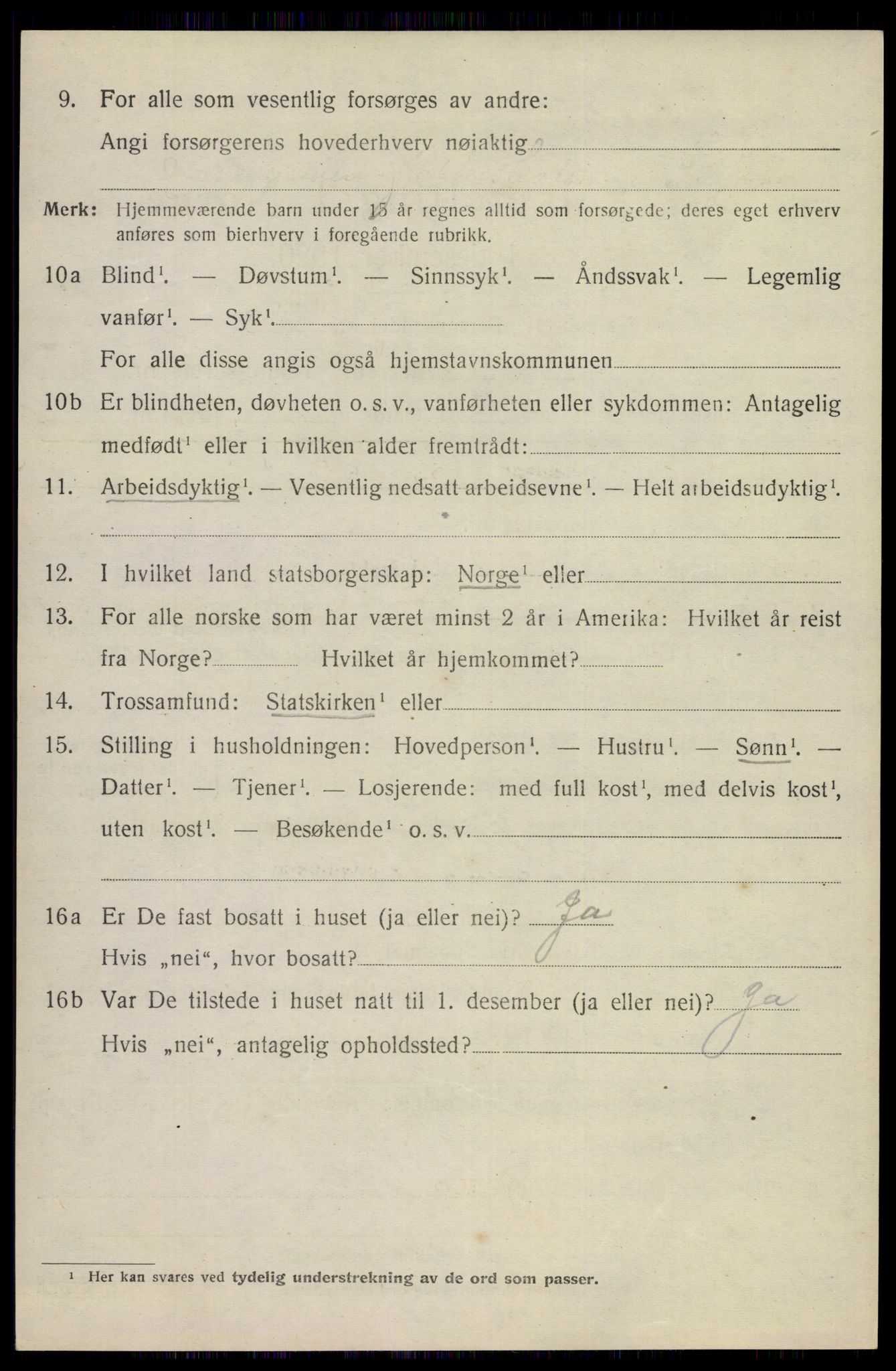SAKO, 1920 census for Siljan, 1920, p. 942
