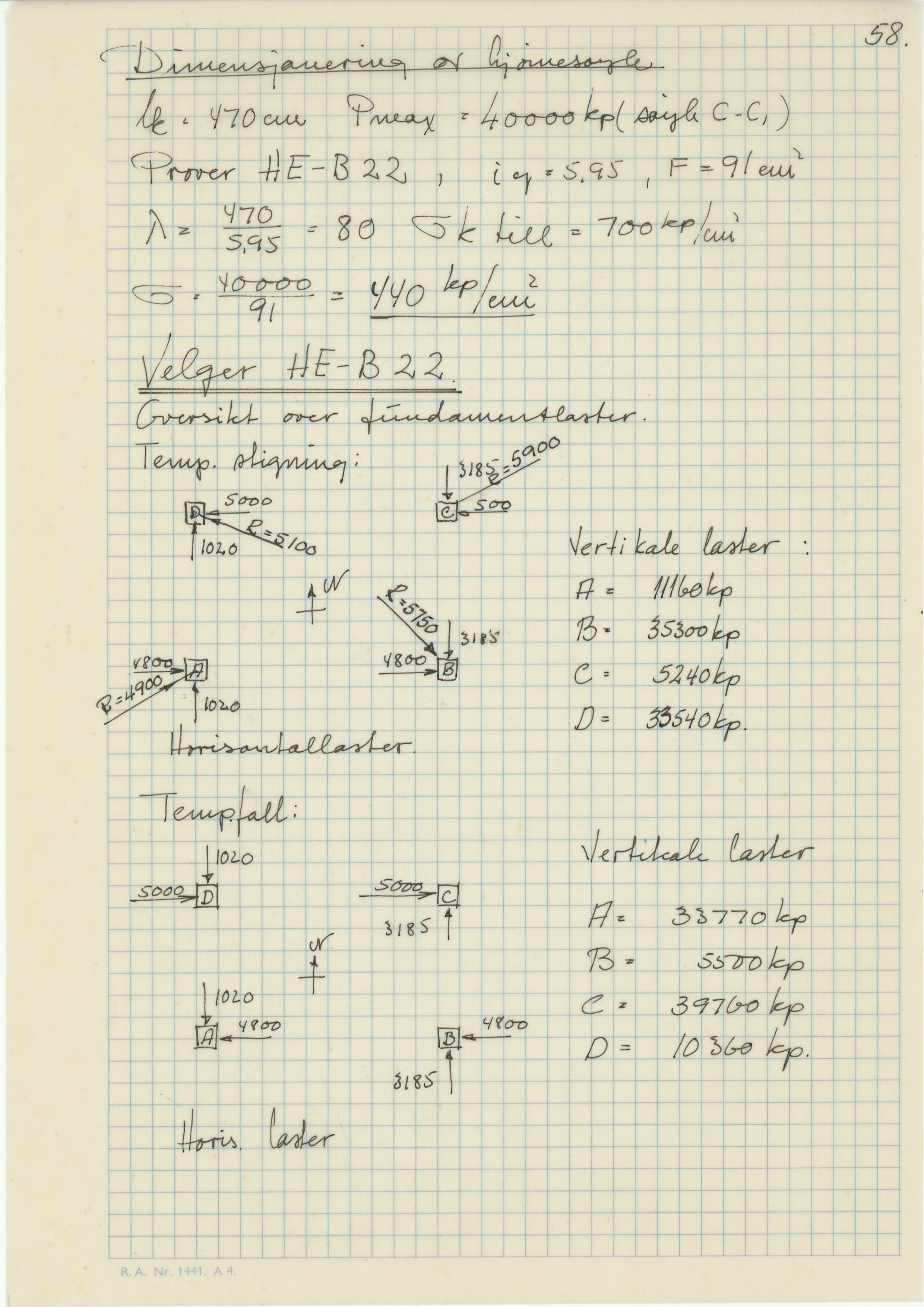 Odda smelteverk AS, KRAM/A-0157.1/T/Td/L0009: Gruppe 9. Blandingsrom og kokstørker, 1920-1970, p. 661