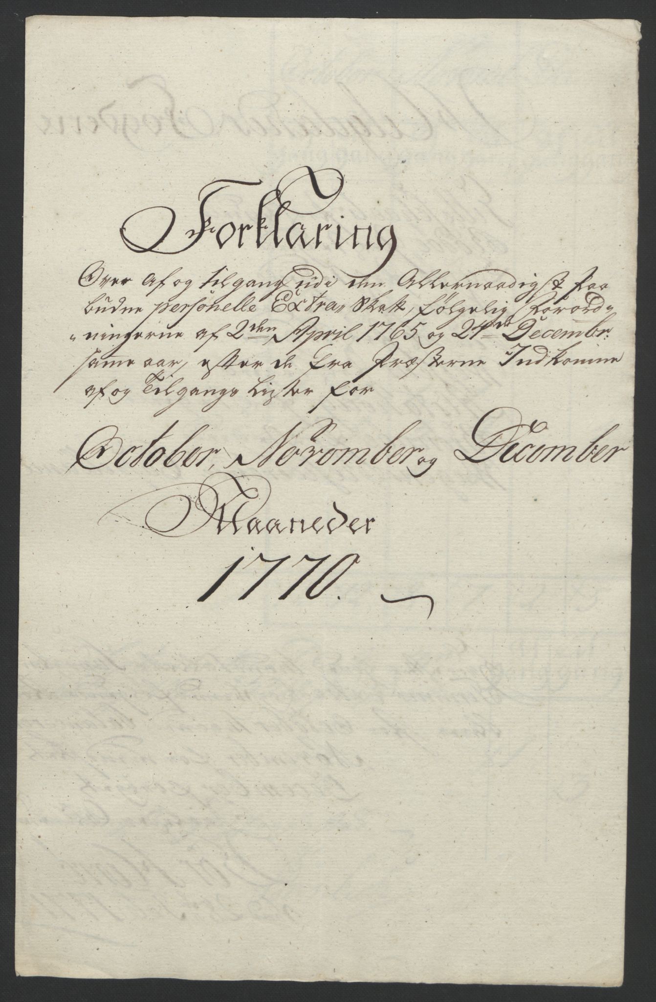 Rentekammeret inntil 1814, Reviderte regnskaper, Fogderegnskap, AV/RA-EA-4092/R65/L4573: Ekstraskatten Helgeland, 1762-1772, p. 286