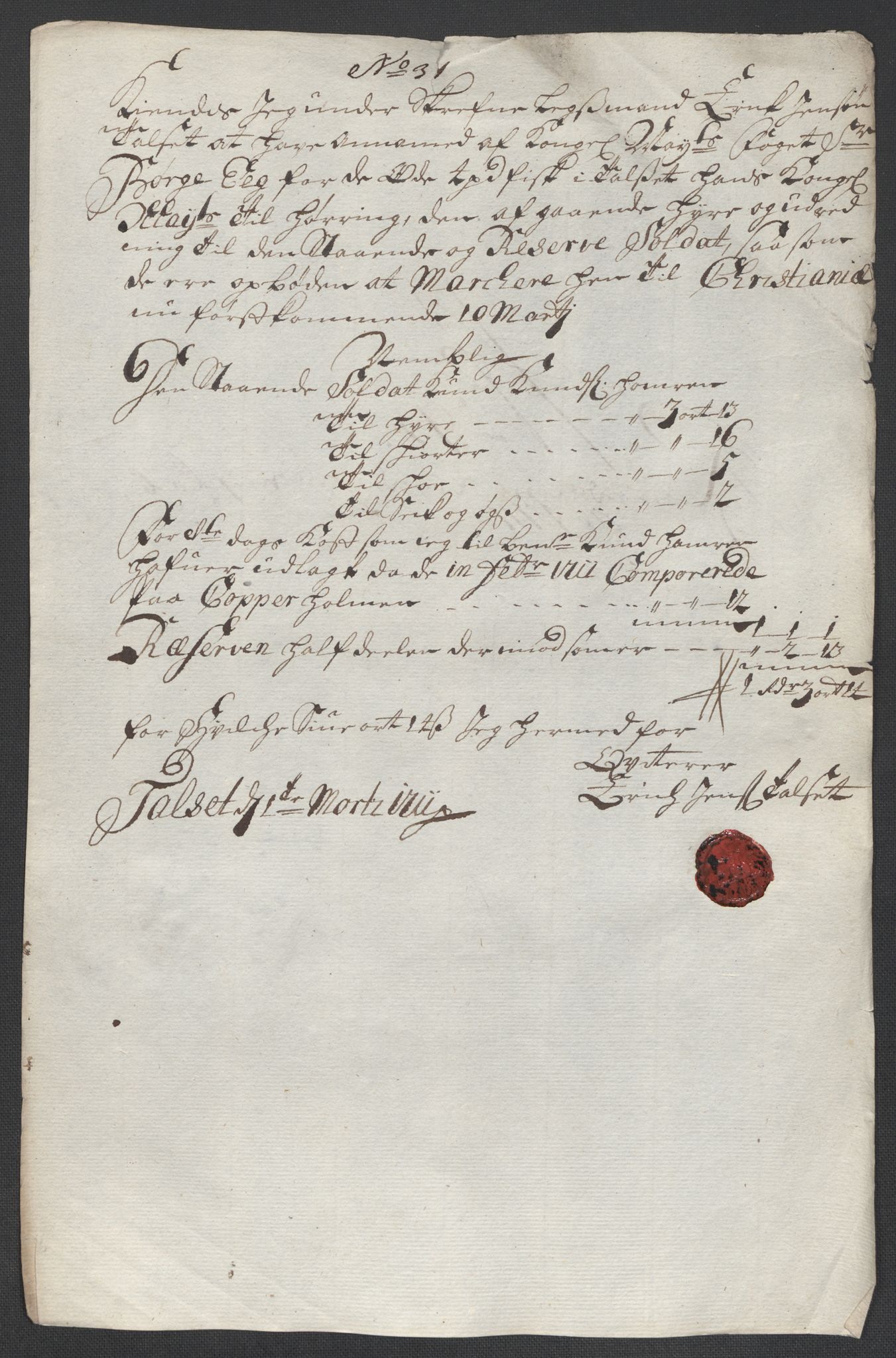 Rentekammeret inntil 1814, Reviderte regnskaper, Fogderegnskap, RA/EA-4092/R55/L3660: Fogderegnskap Romsdal, 1711, p. 437