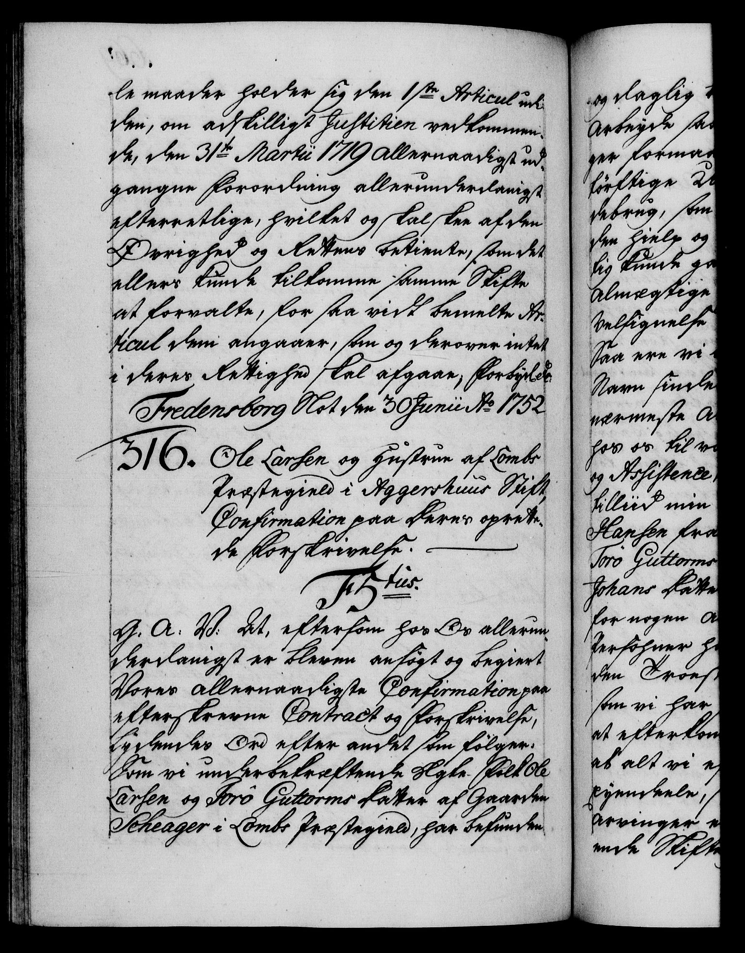 Danske Kanselli 1572-1799, AV/RA-EA-3023/F/Fc/Fca/Fcaa/L0037: Norske registre, 1751-1752, p. 669b