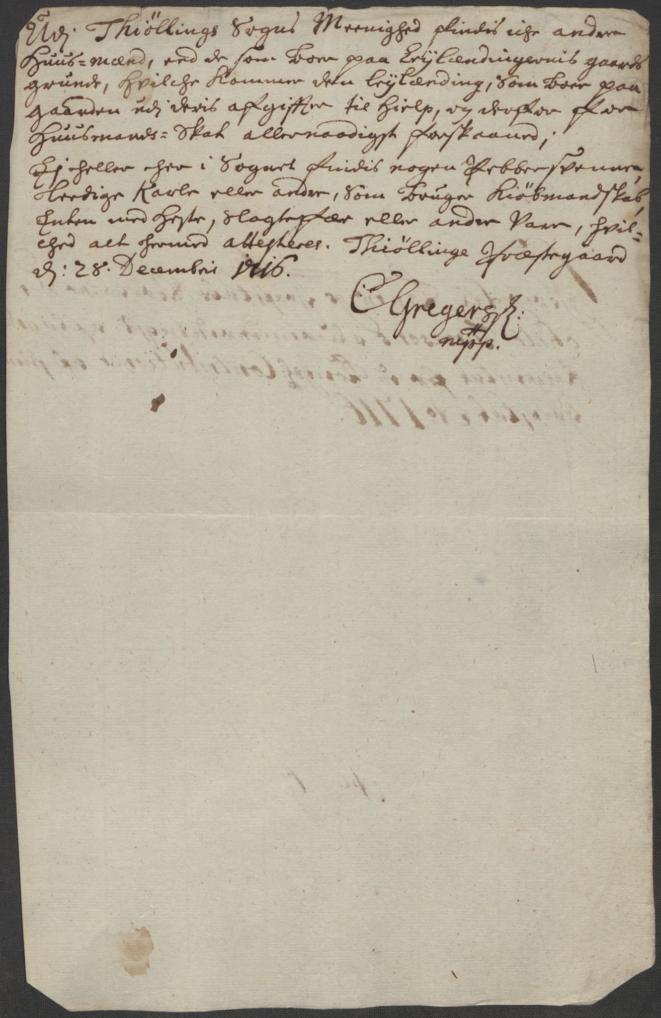 Rentekammeret inntil 1814, Reviderte regnskaper, Fogderegnskap, AV/RA-EA-4092/R33/L1987: Fogderegnskap Larvik grevskap, 1716-1717, p. 161