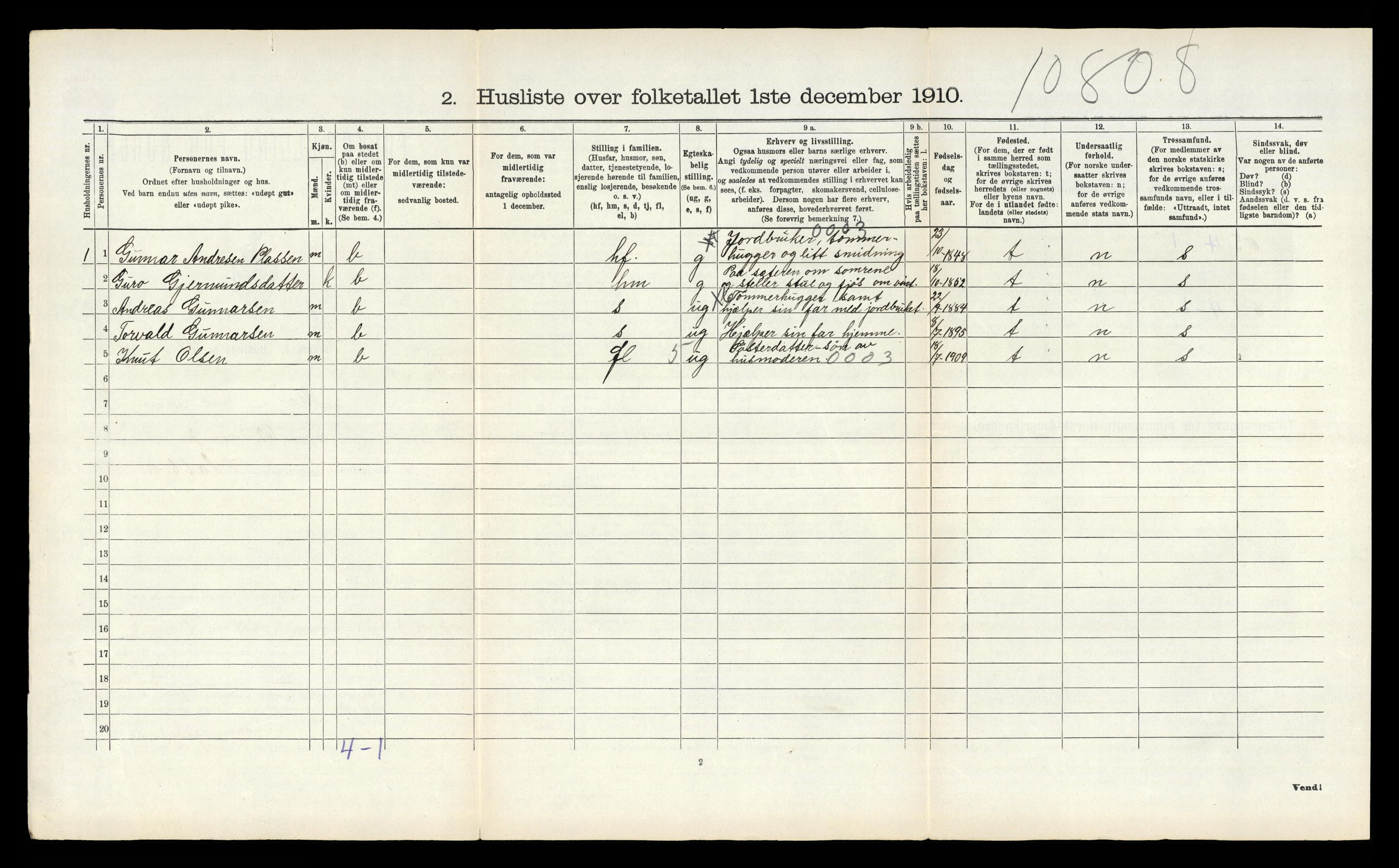 RA, 1910 census for Mo, 1910, p. 557