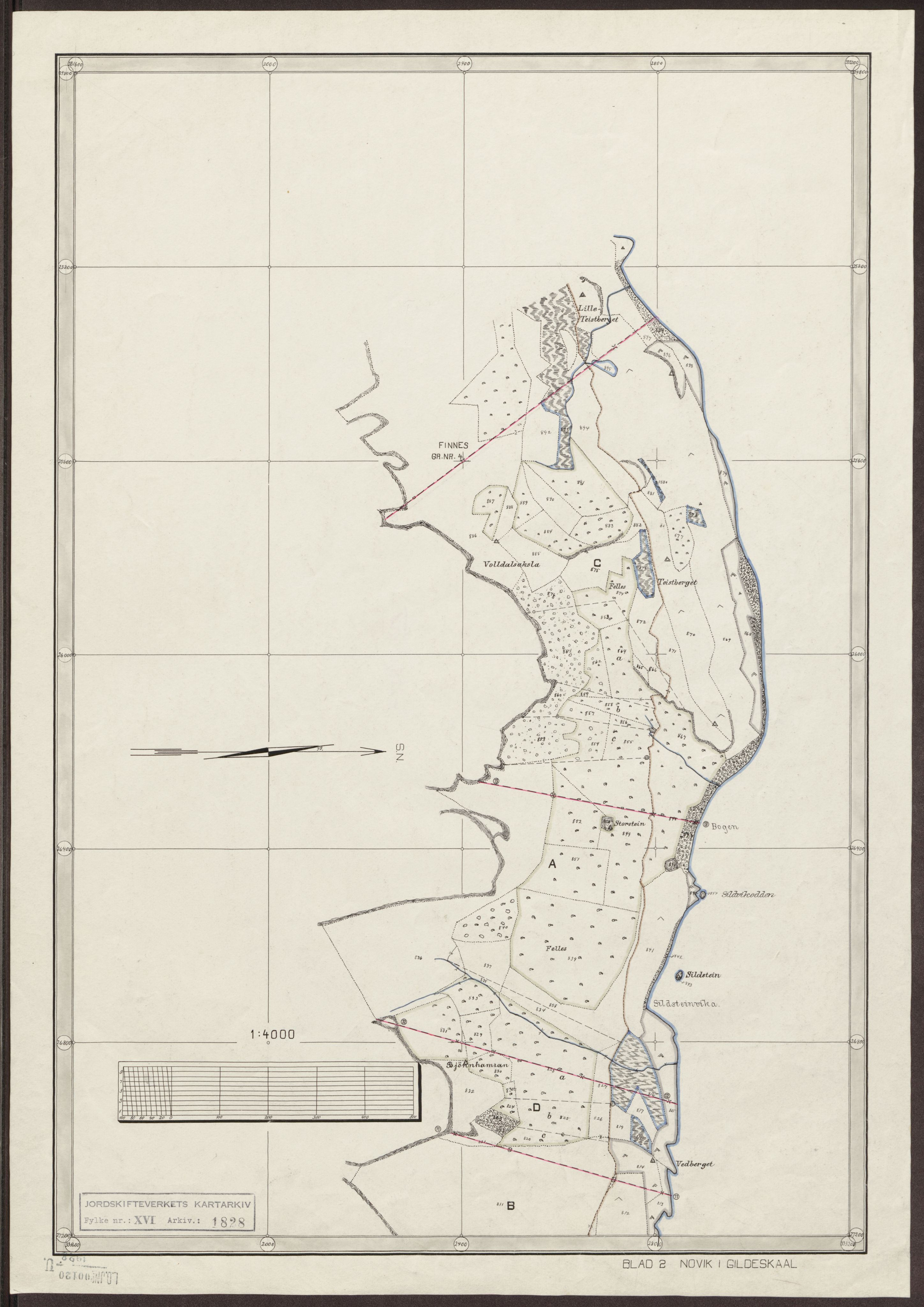 Jordskifteverkets kartarkiv, RA/S-3929/T, 1859-1988, p. 2208