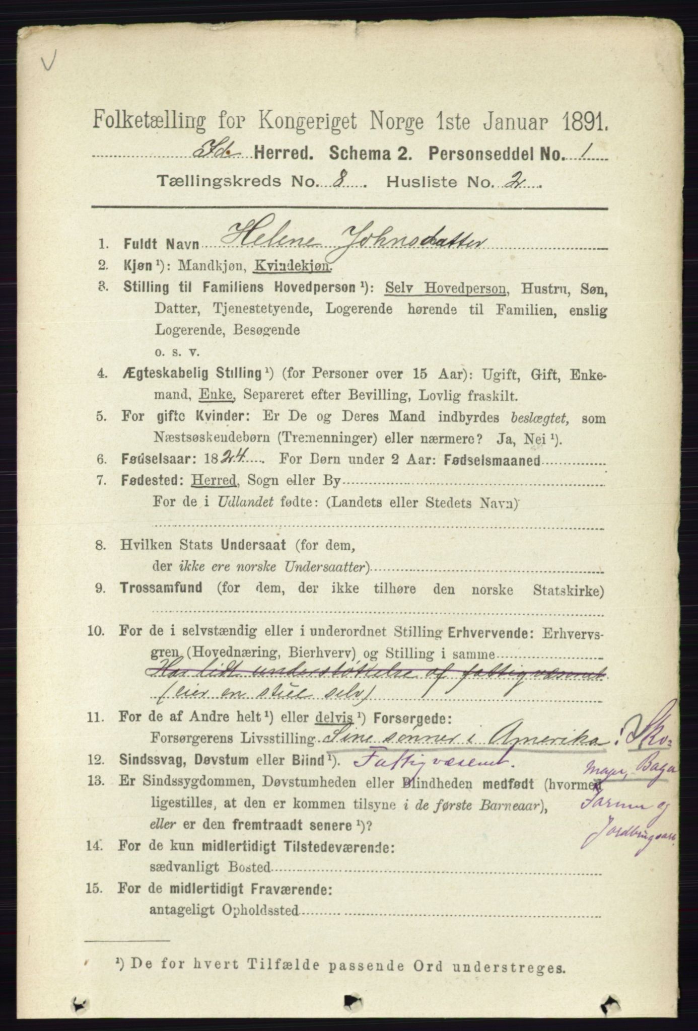 RA, 1891 census for 0117 Idd, 1891, p. 4758