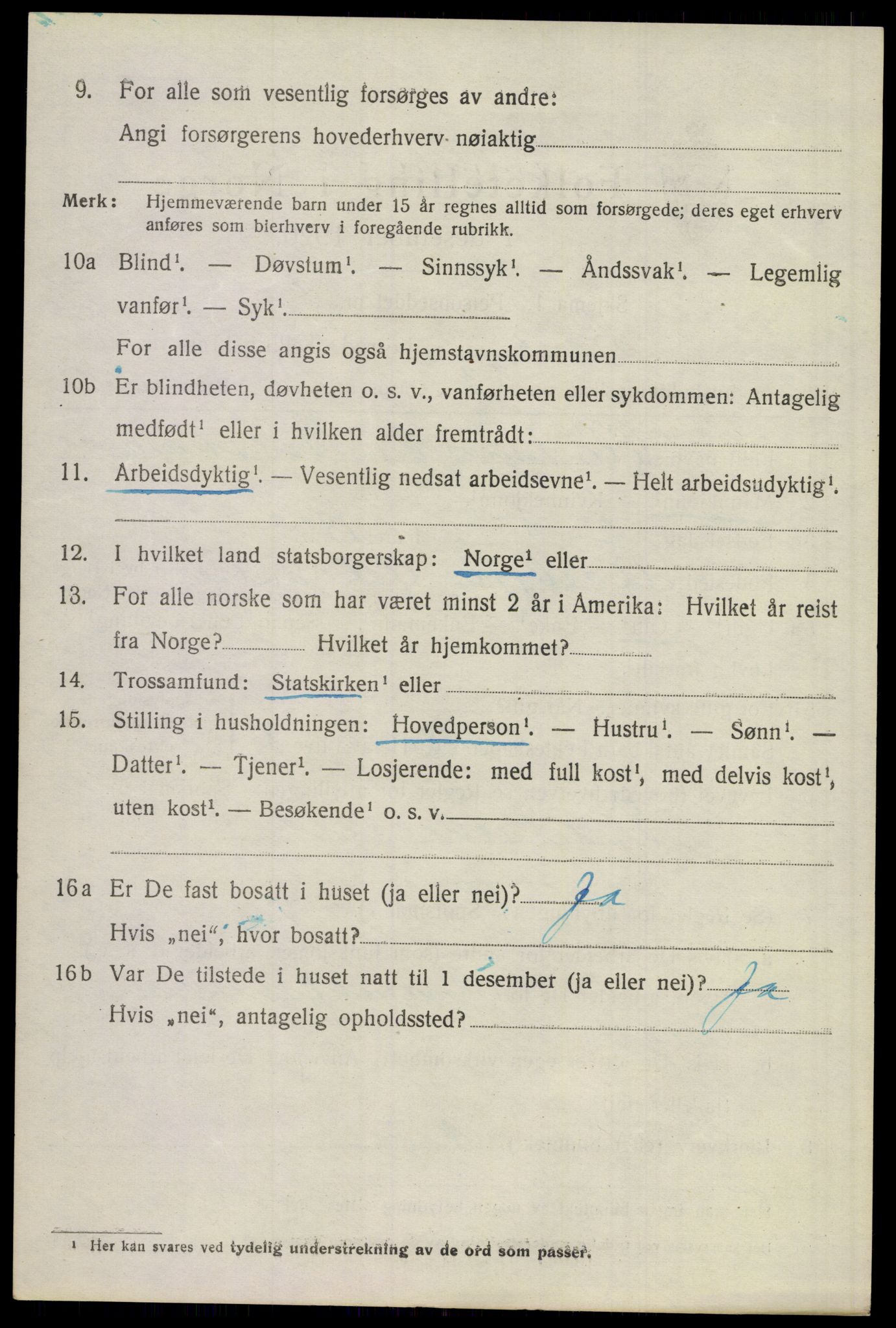 SAKO, 1920 census for Lier, 1920, p. 26101