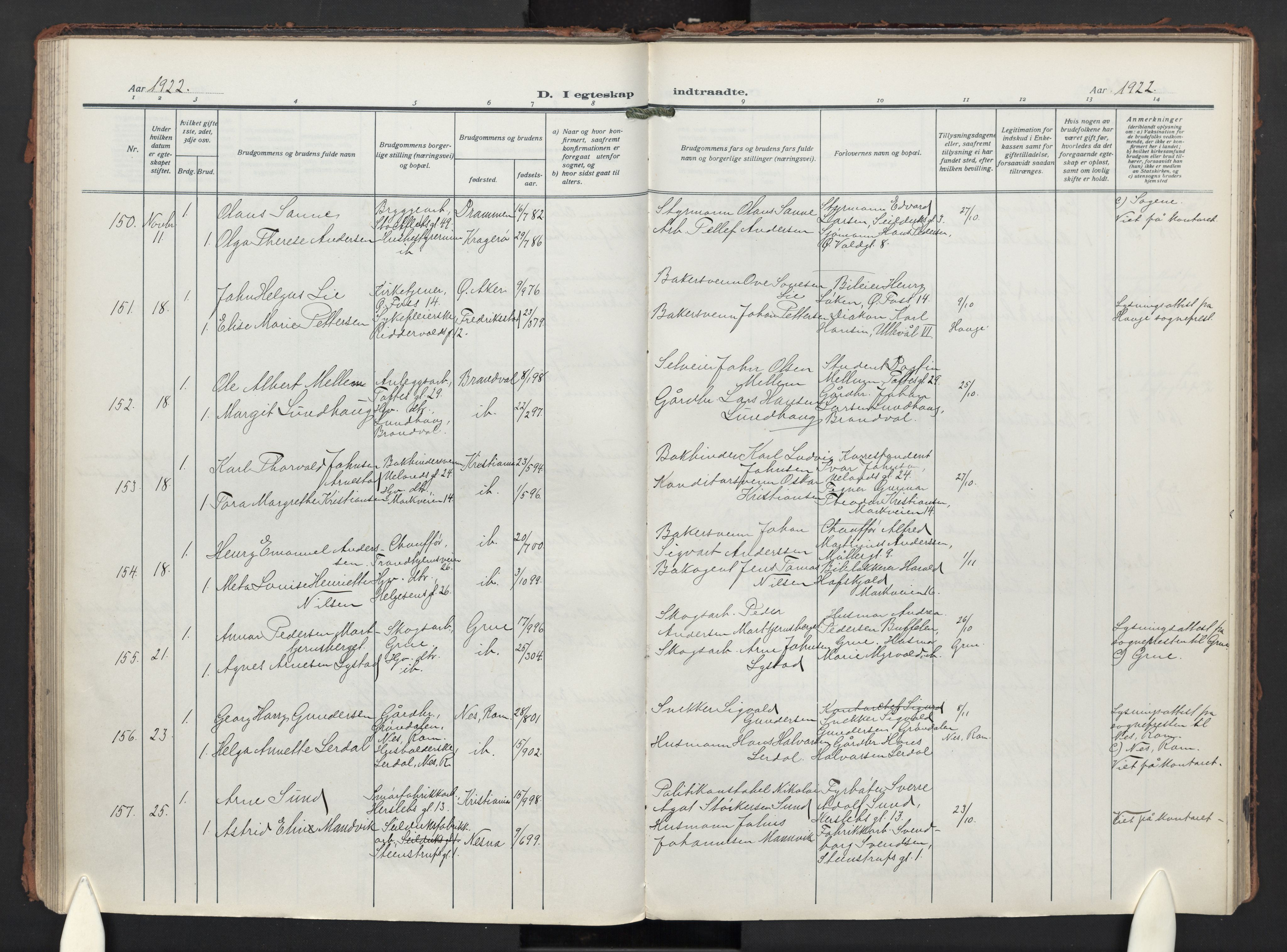 Paulus prestekontor Kirkebøker, AV/SAO-A-10871/F/Fa/L0024: Parish register (official) no. 24, 1917-1929