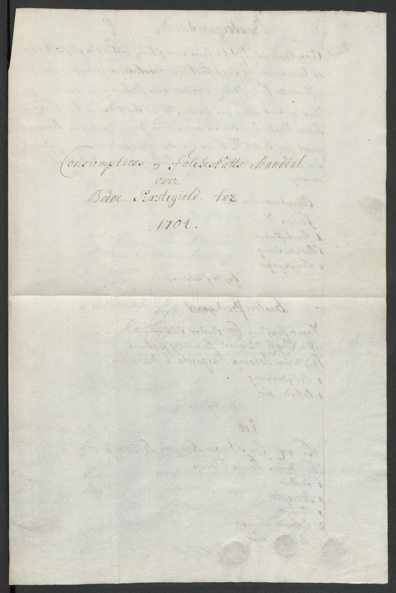 Rentekammeret inntil 1814, Reviderte regnskaper, Fogderegnskap, AV/RA-EA-4092/R66/L4580: Fogderegnskap Salten, 1701-1706, p. 302