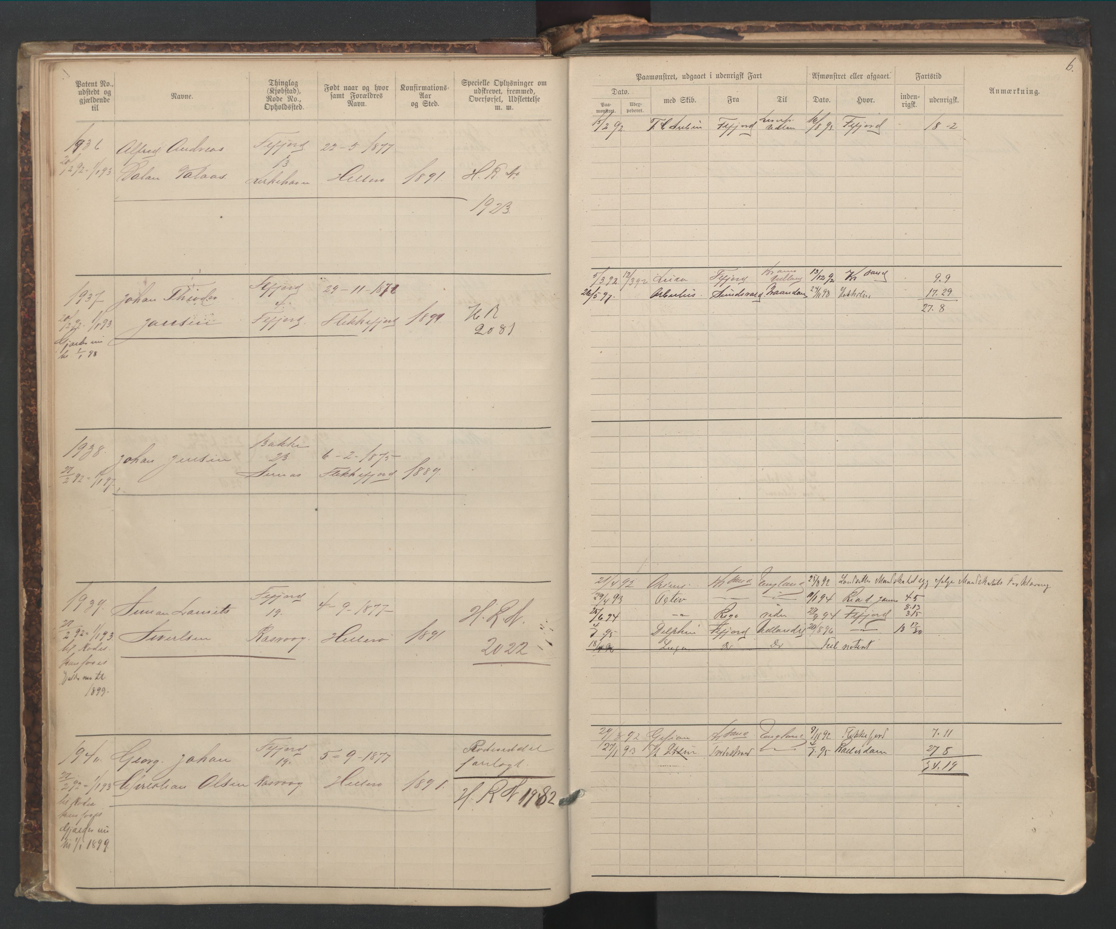 Flekkefjord mønstringskrets, AV/SAK-2031-0018/F/Fa/L0006: Annotasjonsrulle nr 1916-2964 med register, Æ-3, 1891-1948, p. 35