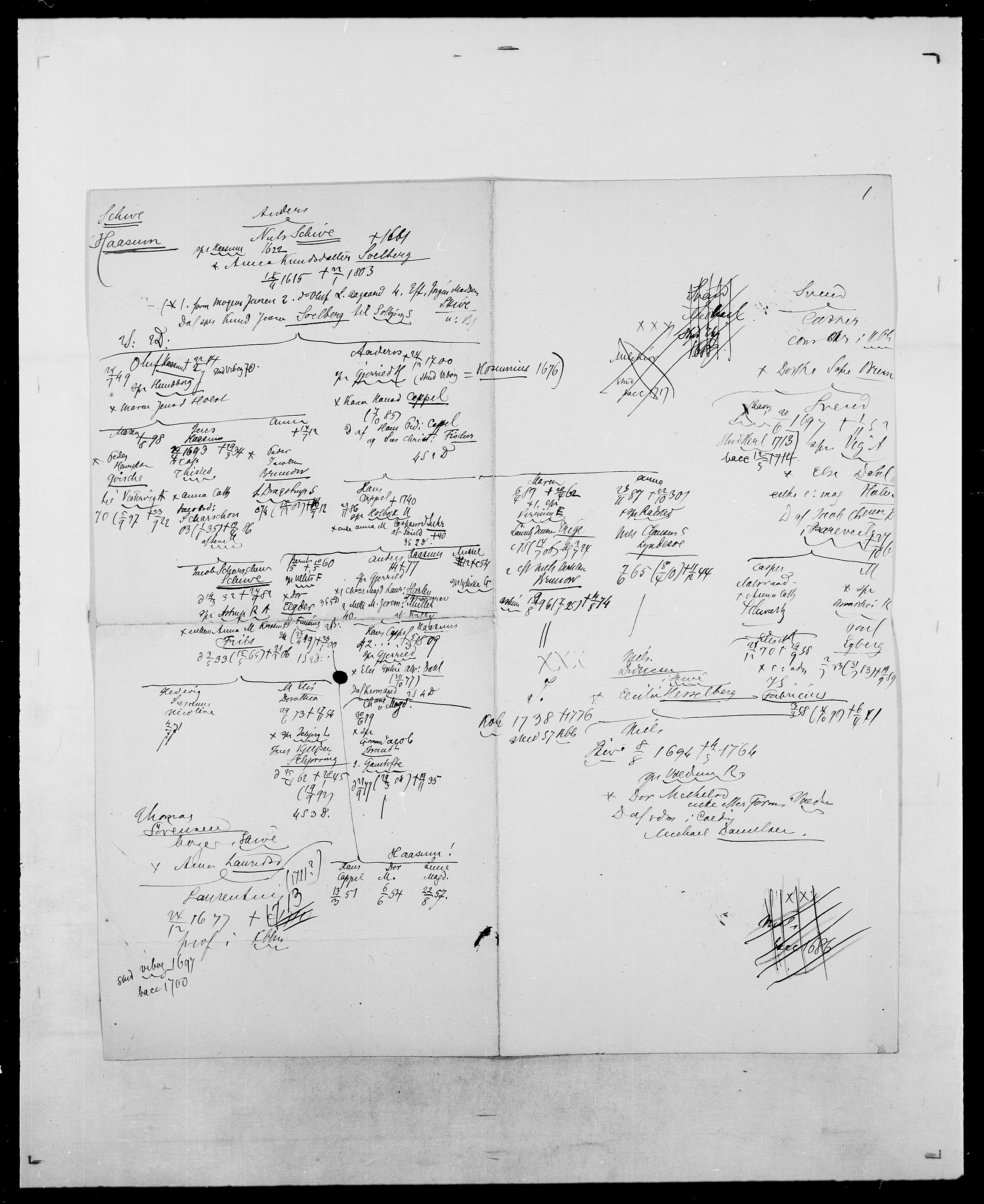 Delgobe, Charles Antoine - samling, AV/SAO-PAO-0038/D/Da/L0034: Saabye - Schmincke, p. 592