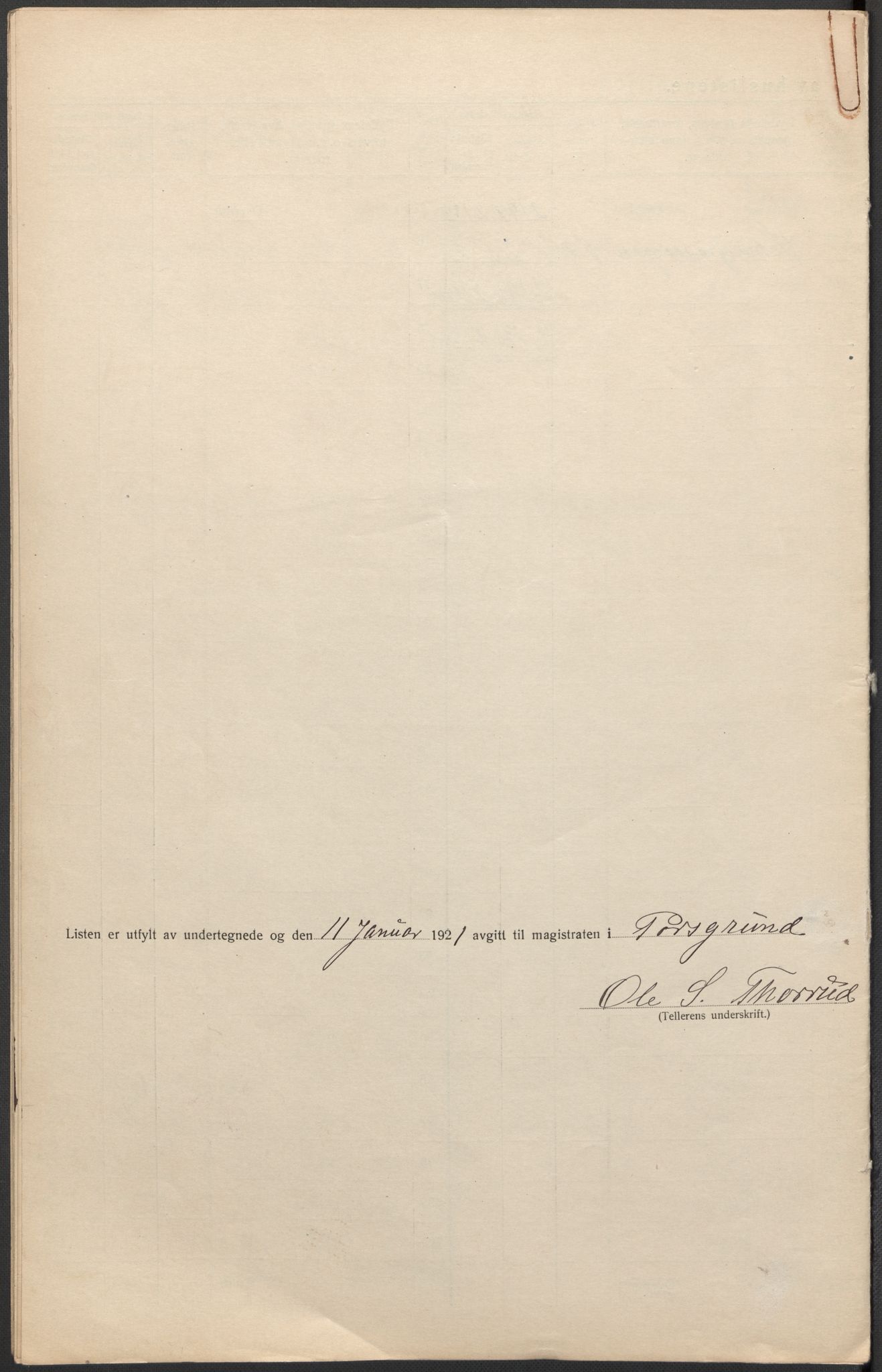 SAKO, 1920 census for Porsgrunn, 1920, p. 32