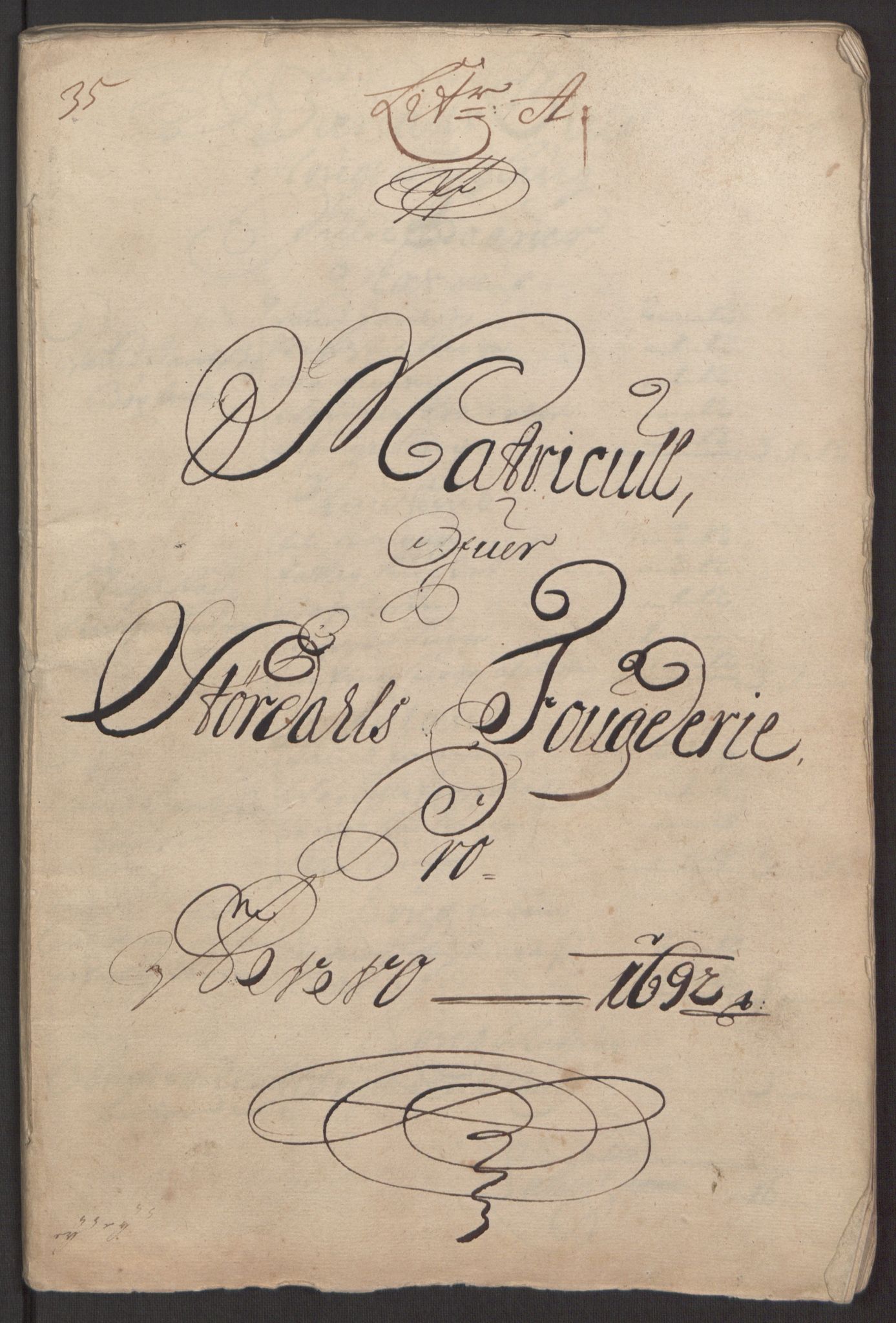 Rentekammeret inntil 1814, Reviderte regnskaper, Fogderegnskap, RA/EA-4092/R62/L4185: Fogderegnskap Stjørdal og Verdal, 1692, p. 21