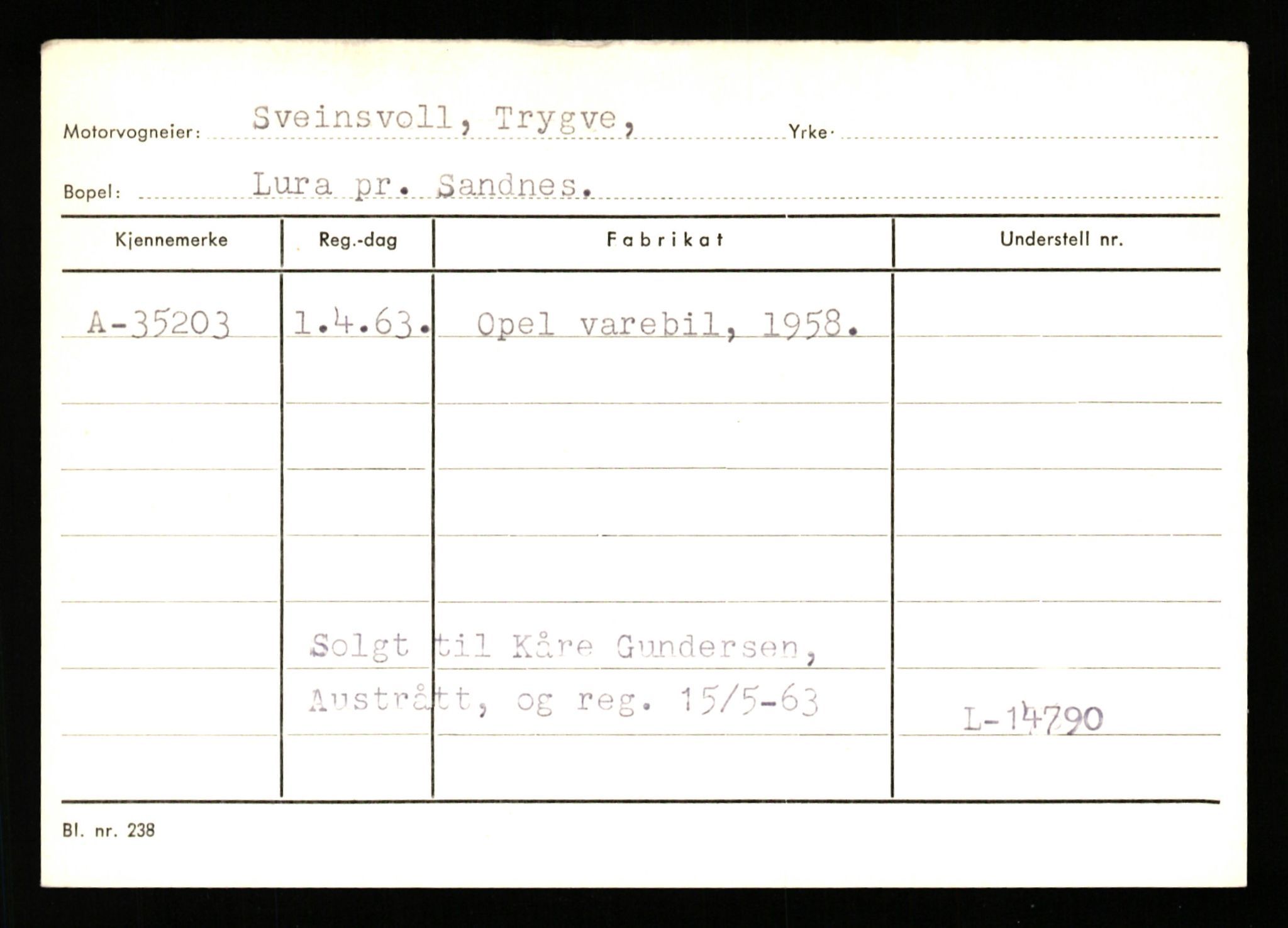 Stavanger trafikkstasjon, AV/SAST-A-101942/0/G/L0006: Registreringsnummer: 34250 - 49007, 1930-1971, p. 301