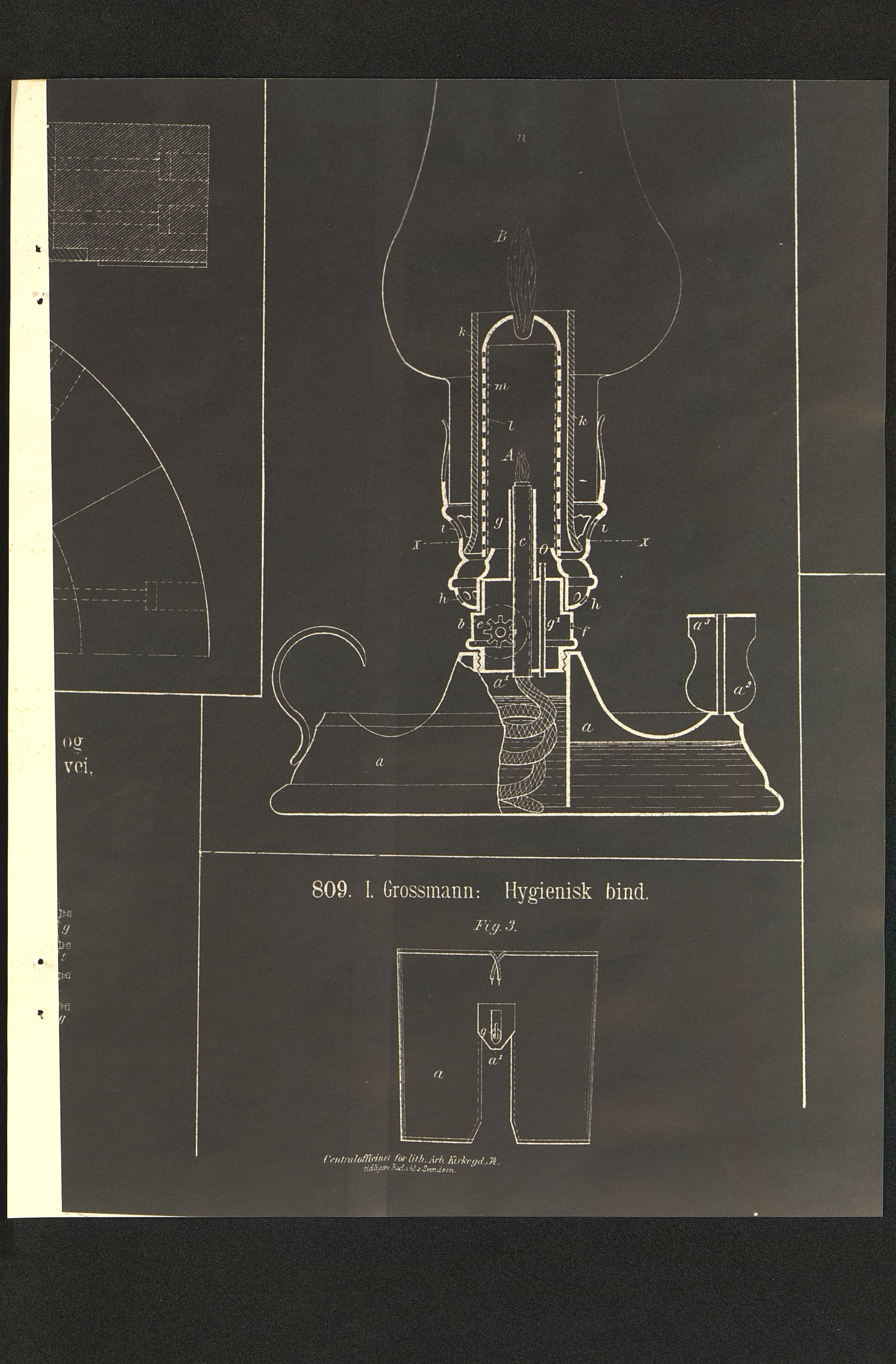 Pa 46 - Sca Mølnlycke AS, VEMU/A-1050/F/L0002/0001: Laboratoriet / Patenter menstruasjonsprodukter, 1889-1958