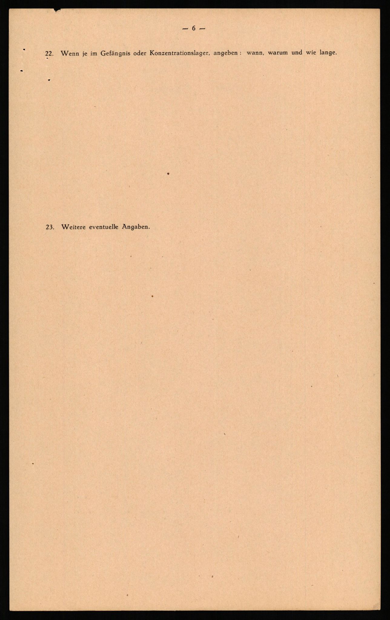 Forsvaret, Forsvarets overkommando II, RA/RAFA-3915/D/Db/L0017: CI Questionaires. Tyske okkupasjonsstyrker i Norge. Tyskere., 1945-1946, p. 420