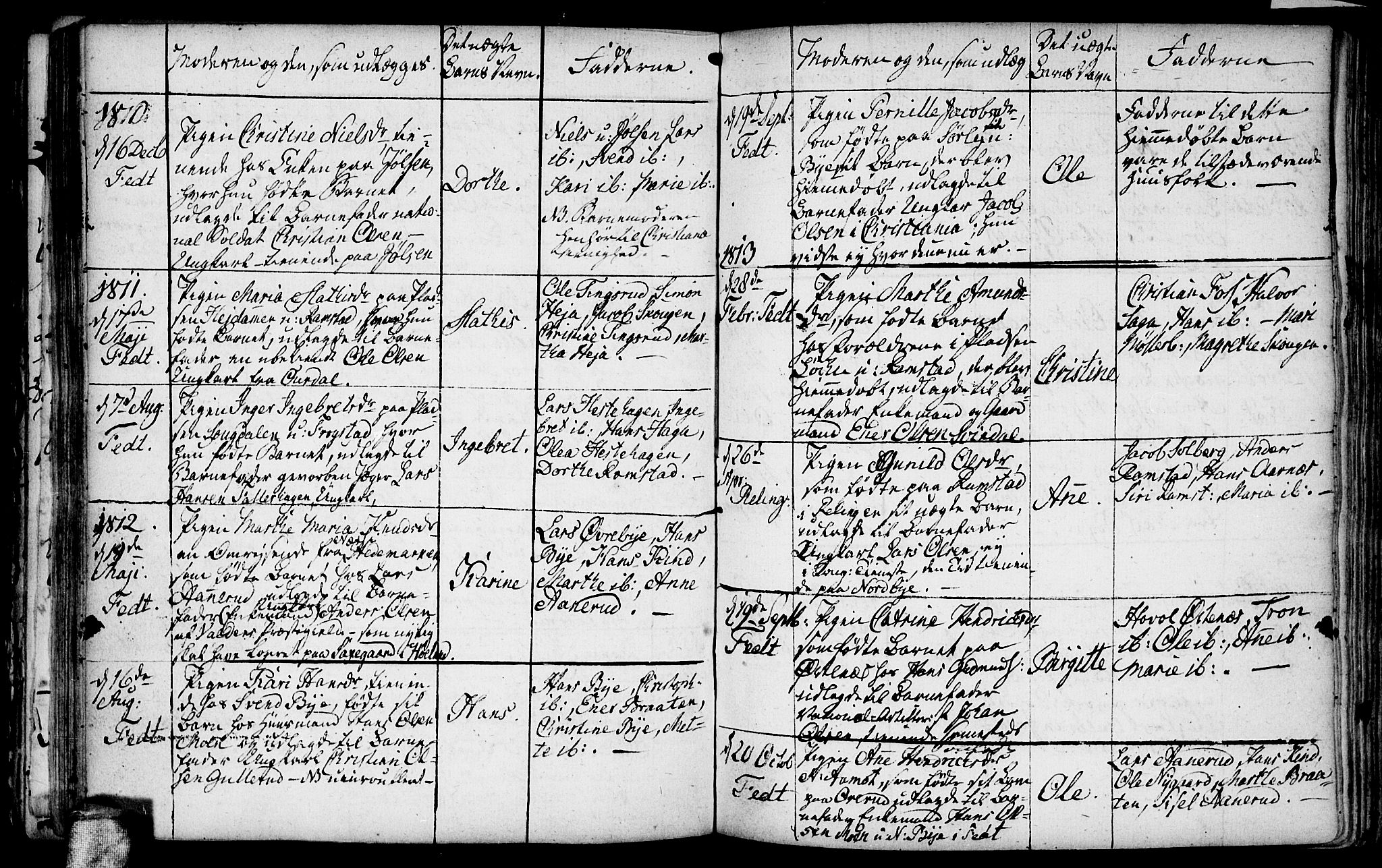 Fet prestekontor Kirkebøker, AV/SAO-A-10370a/F/Fa/L0002: Parish register (official) no. I 2, 1716-1815, p. 69