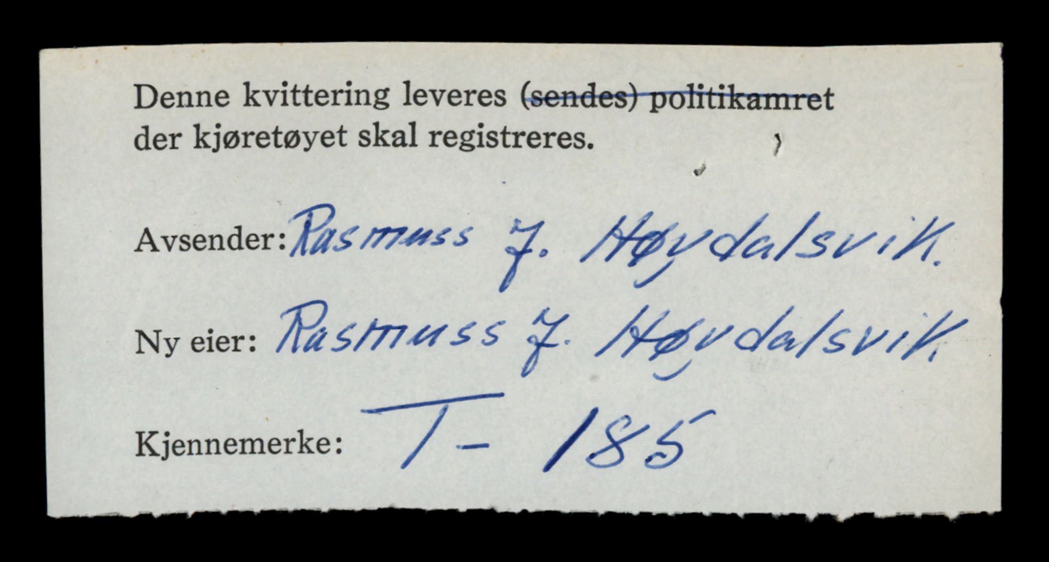 Møre og Romsdal vegkontor - Ålesund trafikkstasjon, AV/SAT-A-4099/F/Fe/L0002: Registreringskort for kjøretøy T 128 - T 231, 1927-1998, p. 1701