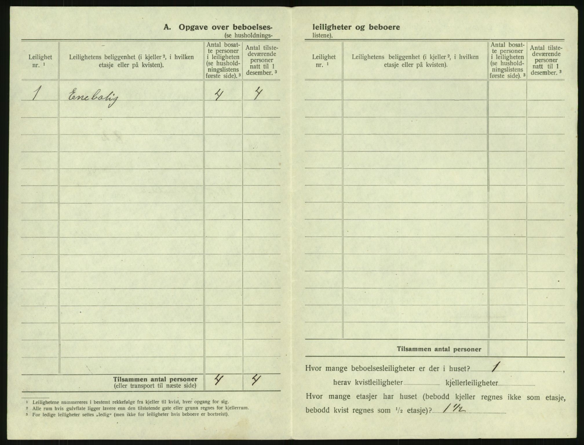 SAK, 1920 census for Grimstad, 1920, p. 376