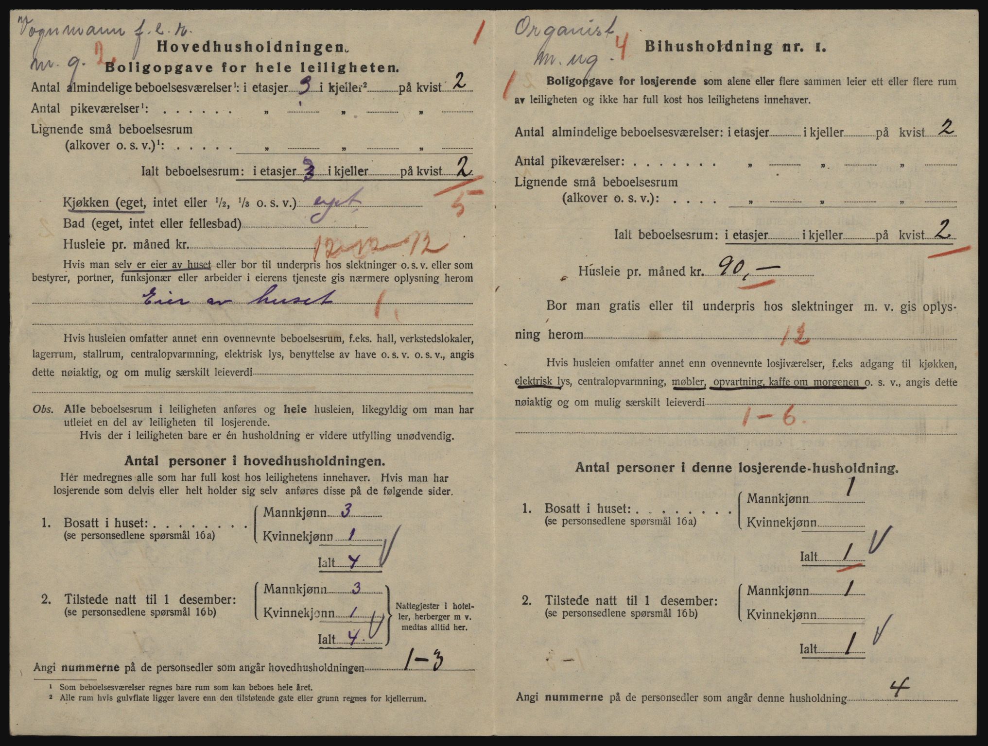 SATØ, 1920 census for Tromsø, 1920, p. 4538