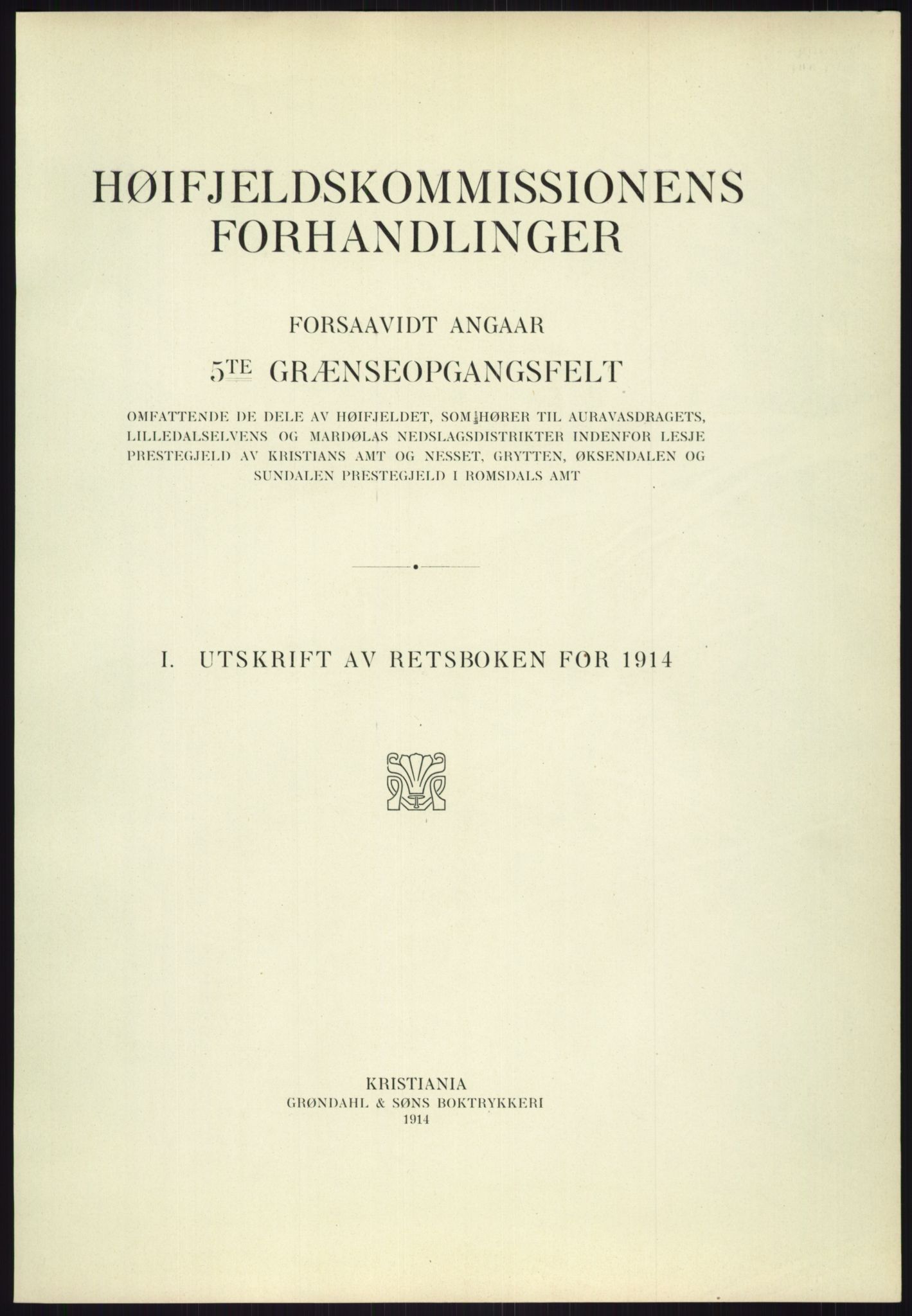 Høyfjellskommisjonen, RA/S-1546/X/Xa/L0001: Nr. 1-33, 1909-1953, p. 1915