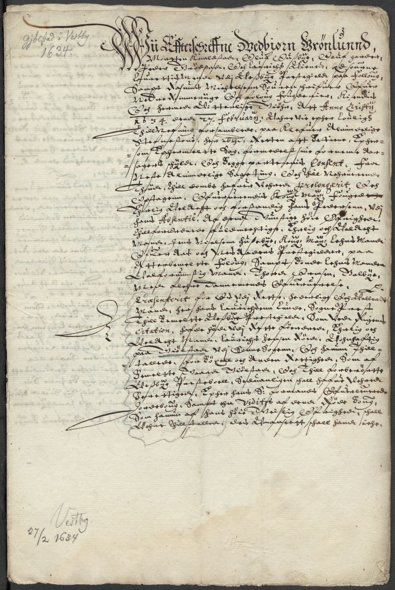 Riksarkivets diplomsamling, RA/EA-5965/F15/L0006: Prestearkiv - Akershus, 1593-1865, p. 209