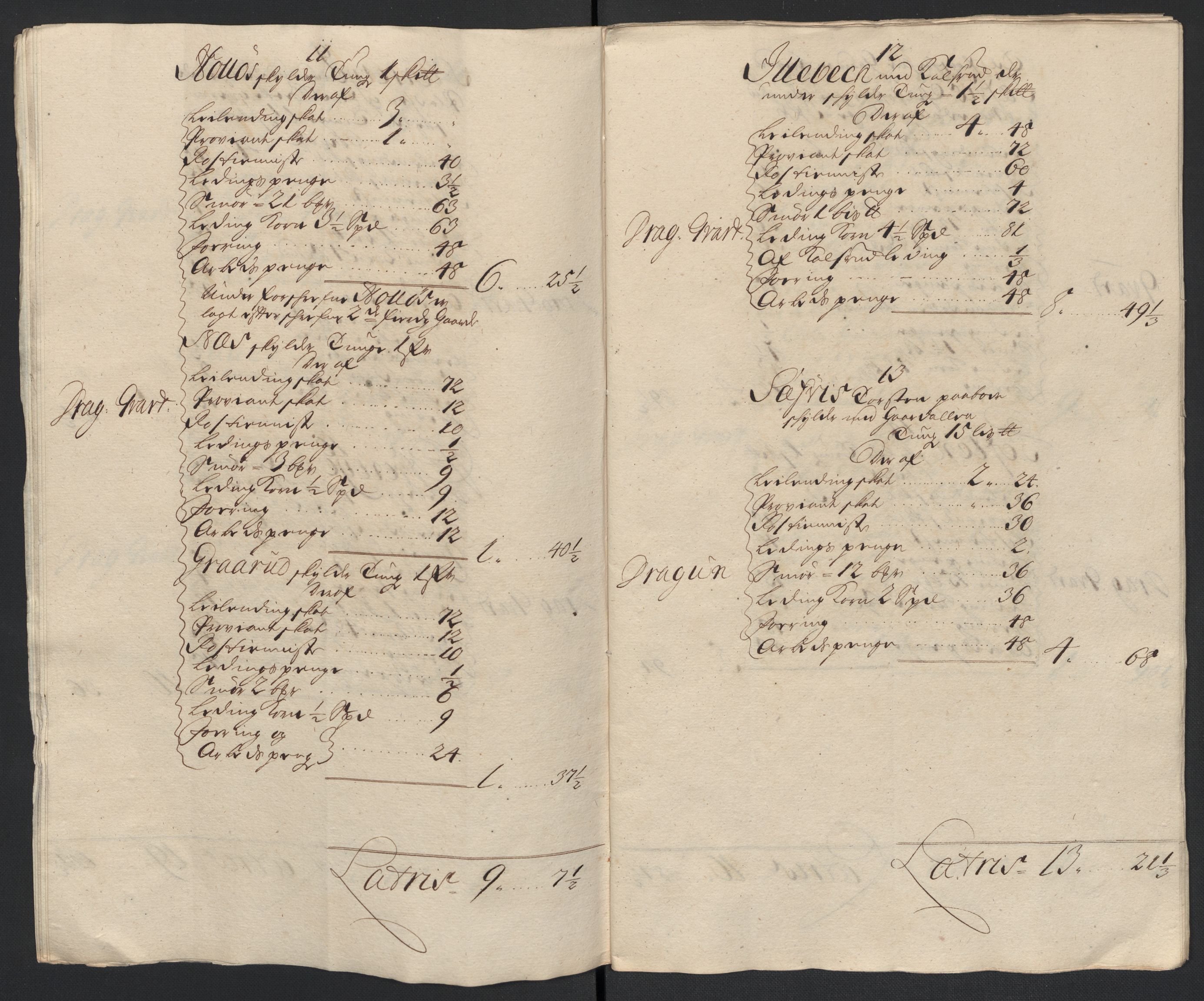 Rentekammeret inntil 1814, Reviderte regnskaper, Fogderegnskap, AV/RA-EA-4092/R07/L0301: Fogderegnskap Rakkestad, Heggen og Frøland, 1709, p. 205