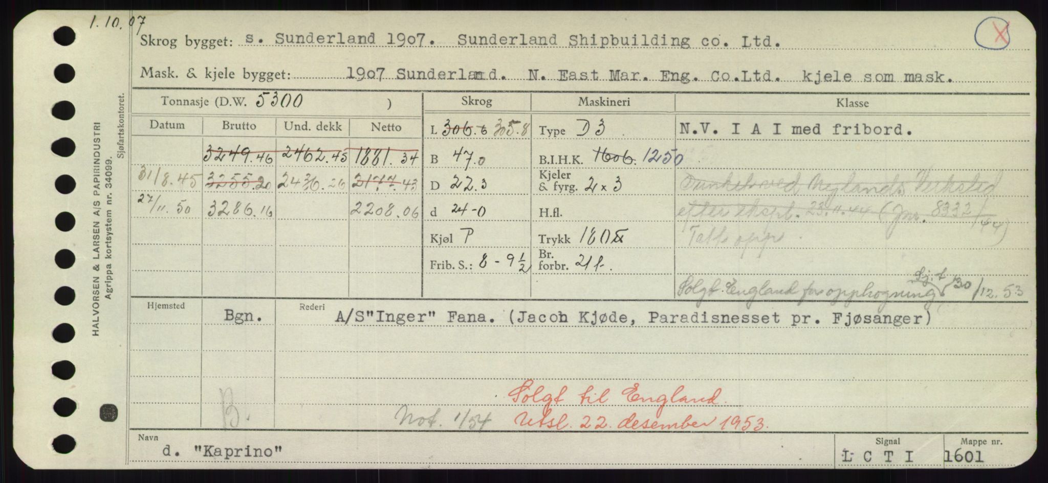 Sjøfartsdirektoratet med forløpere, Skipsmålingen, RA/S-1627/H/Hd/L0020: Fartøy, K-Kon, p. 63