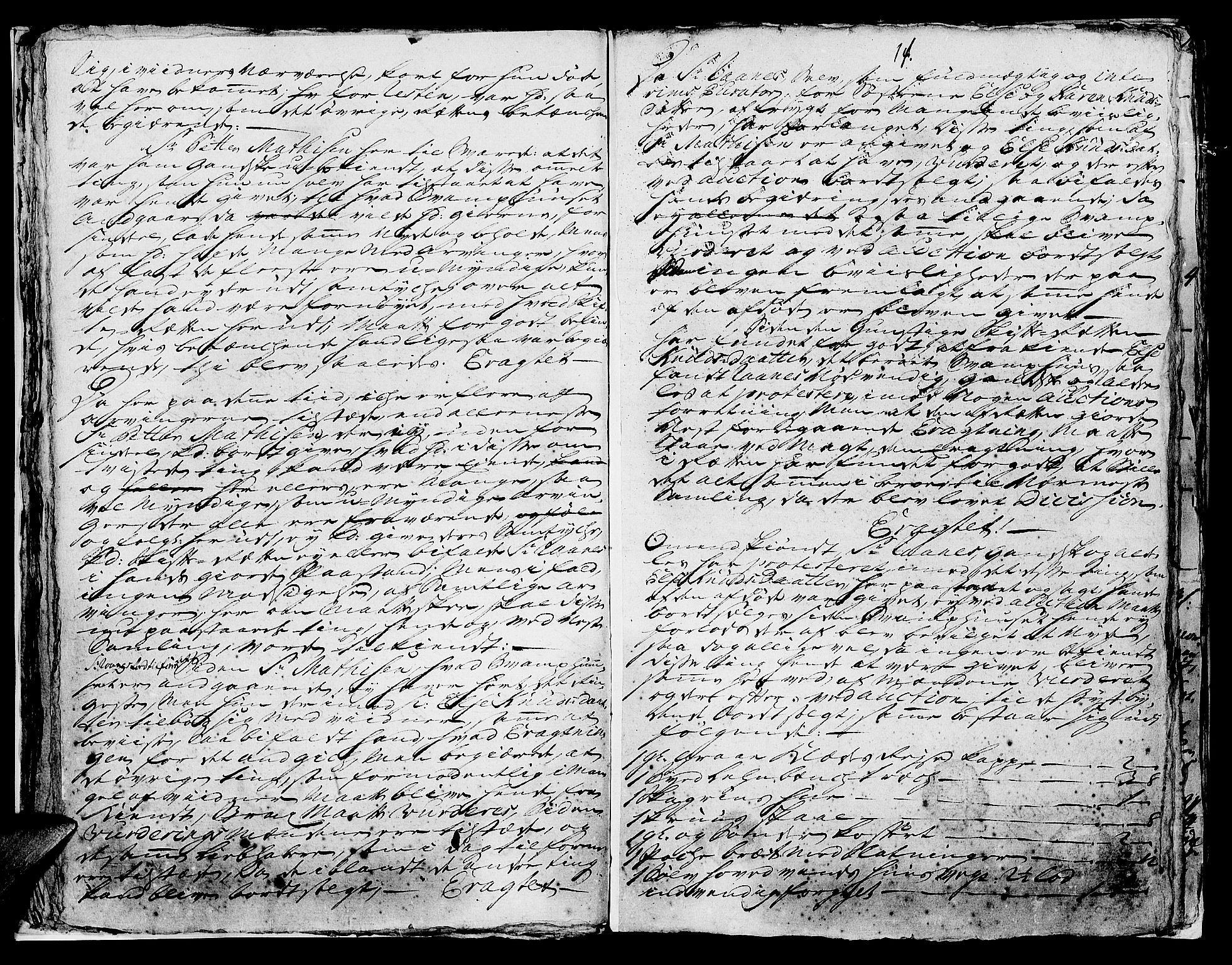 Helgeland sorenskriveri, AV/SAT-A-0004/3/3A/L0041: Konseptprotokoll 26, 1758, p. 13b-14a