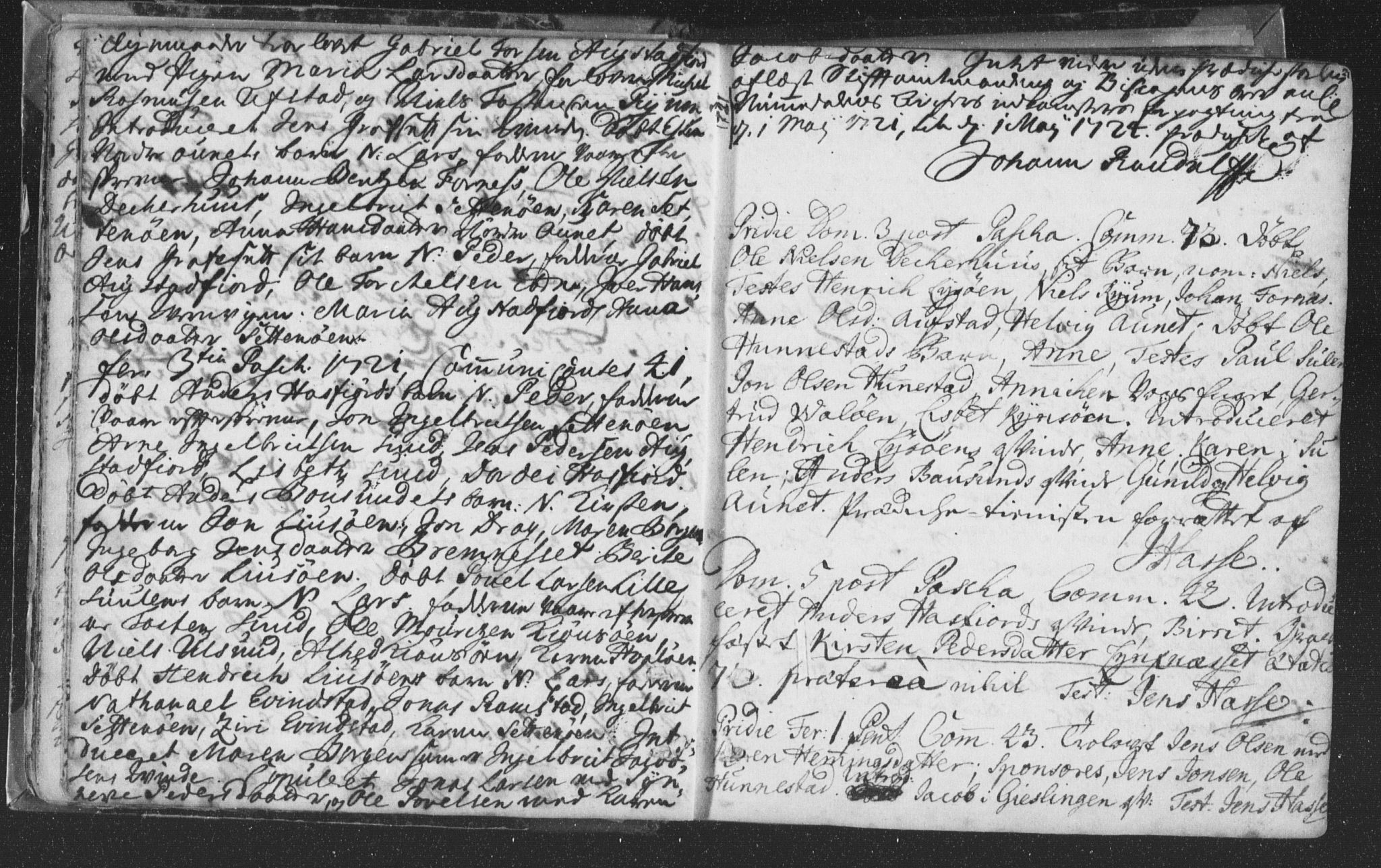 Ministerialprotokoller, klokkerbøker og fødselsregistre - Nord-Trøndelag, SAT/A-1458/786/L0685: Parish register (official) no. 786A01, 1710-1798, p. 21