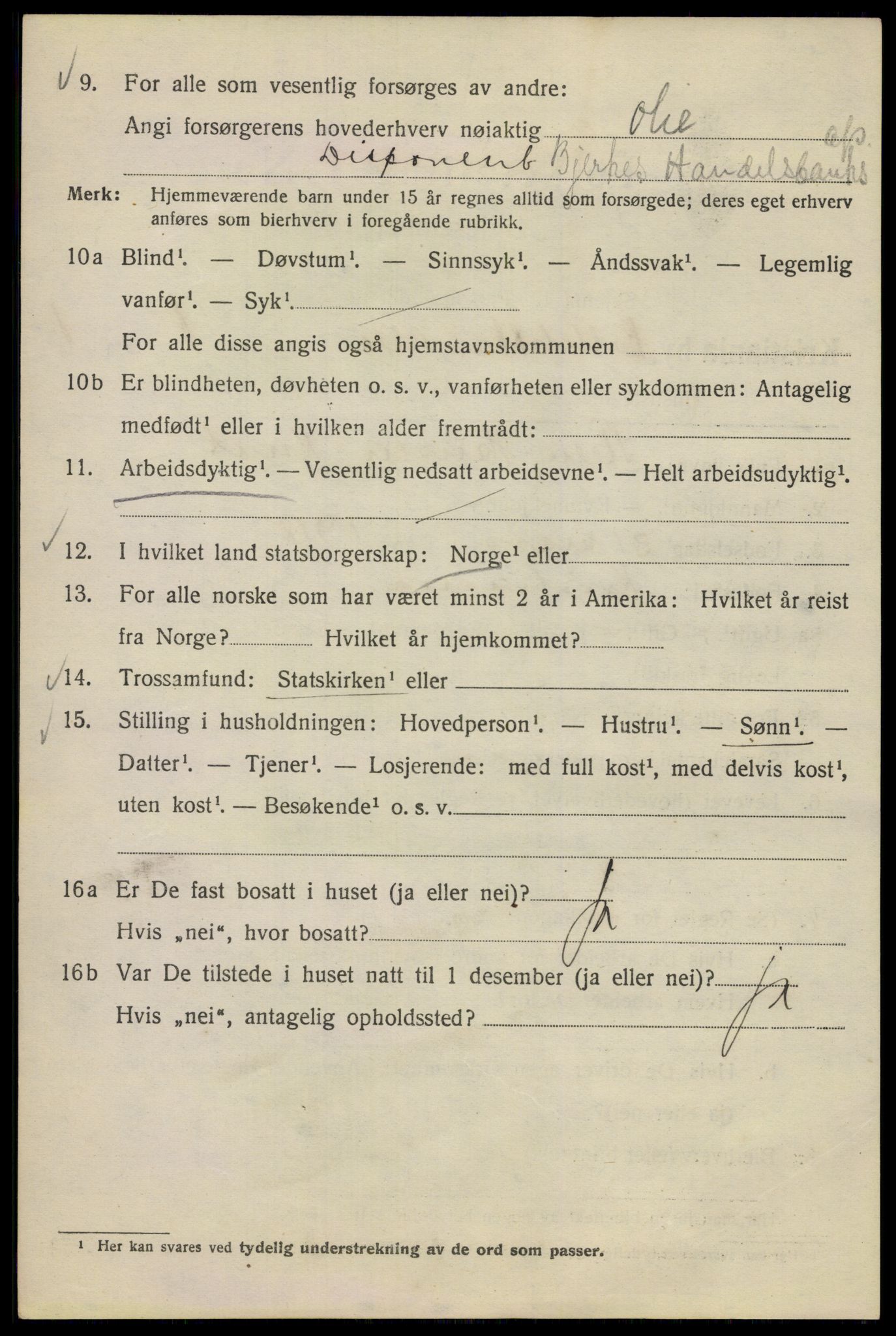 SAO, 1920 census for Kristiania, 1920, p. 167376