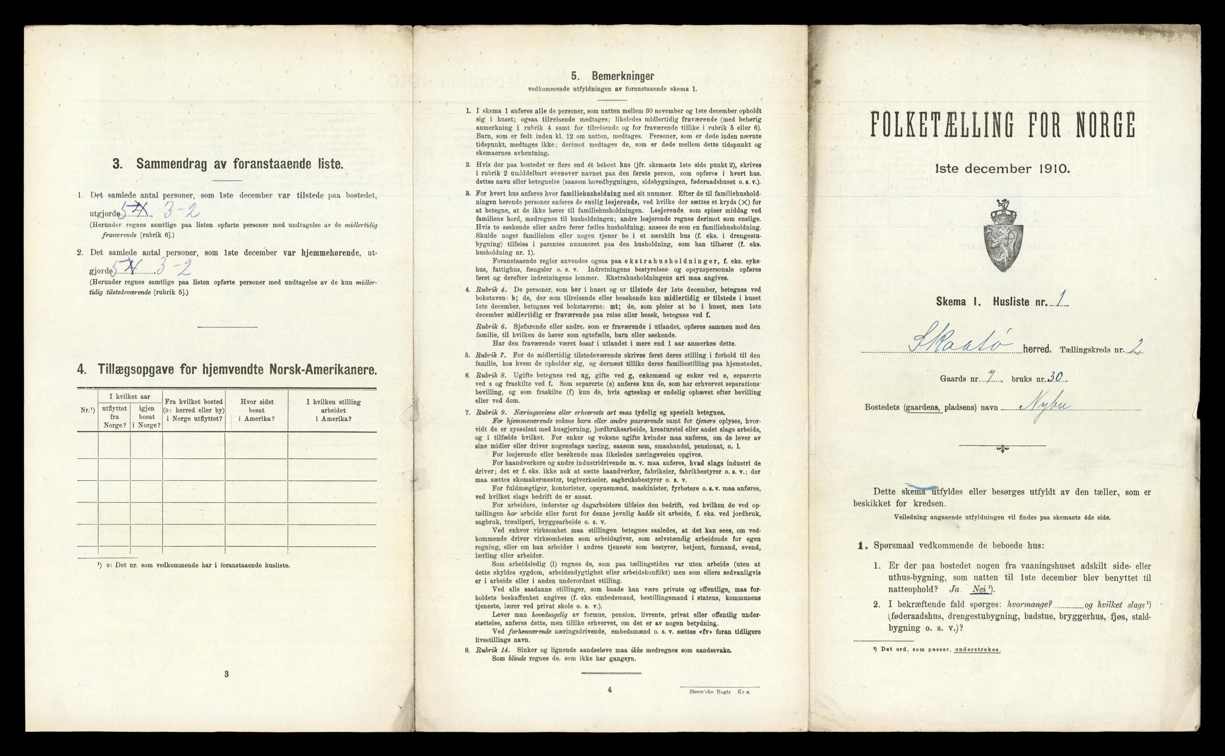 RA, 1910 census for Skåtøy, 1910, p. 167