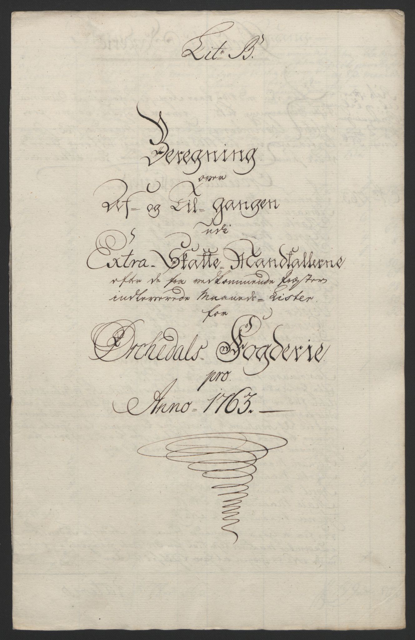 Rentekammeret inntil 1814, Reviderte regnskaper, Fogderegnskap, RA/EA-4092/R60/L4094: Ekstraskatten Orkdal og Gauldal, 1762-1765, p. 93