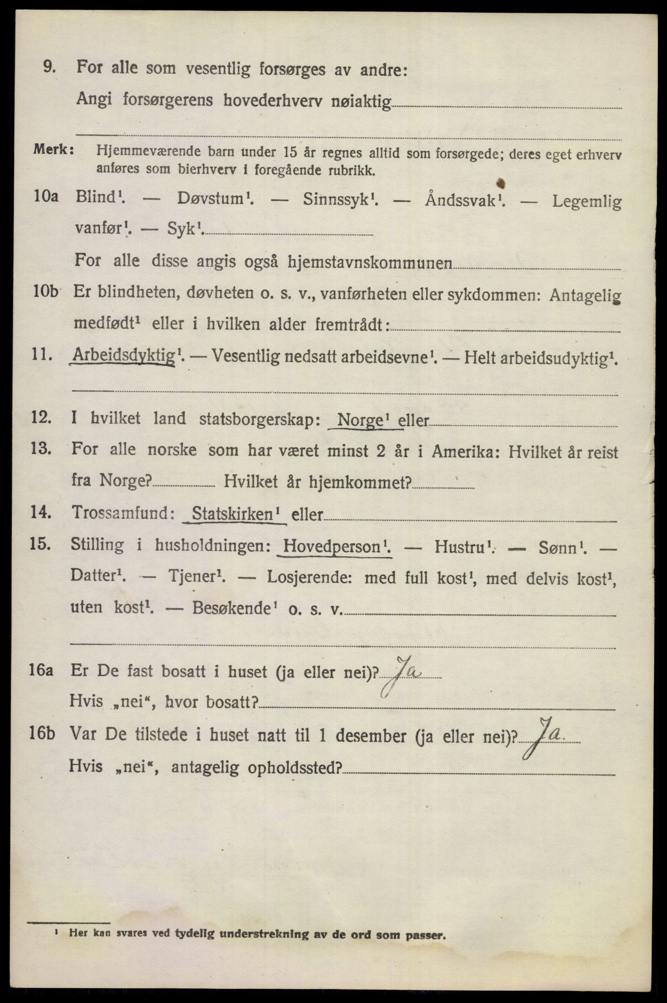 SAKO, 1920 census for Norderhov, 1920, p. 5229