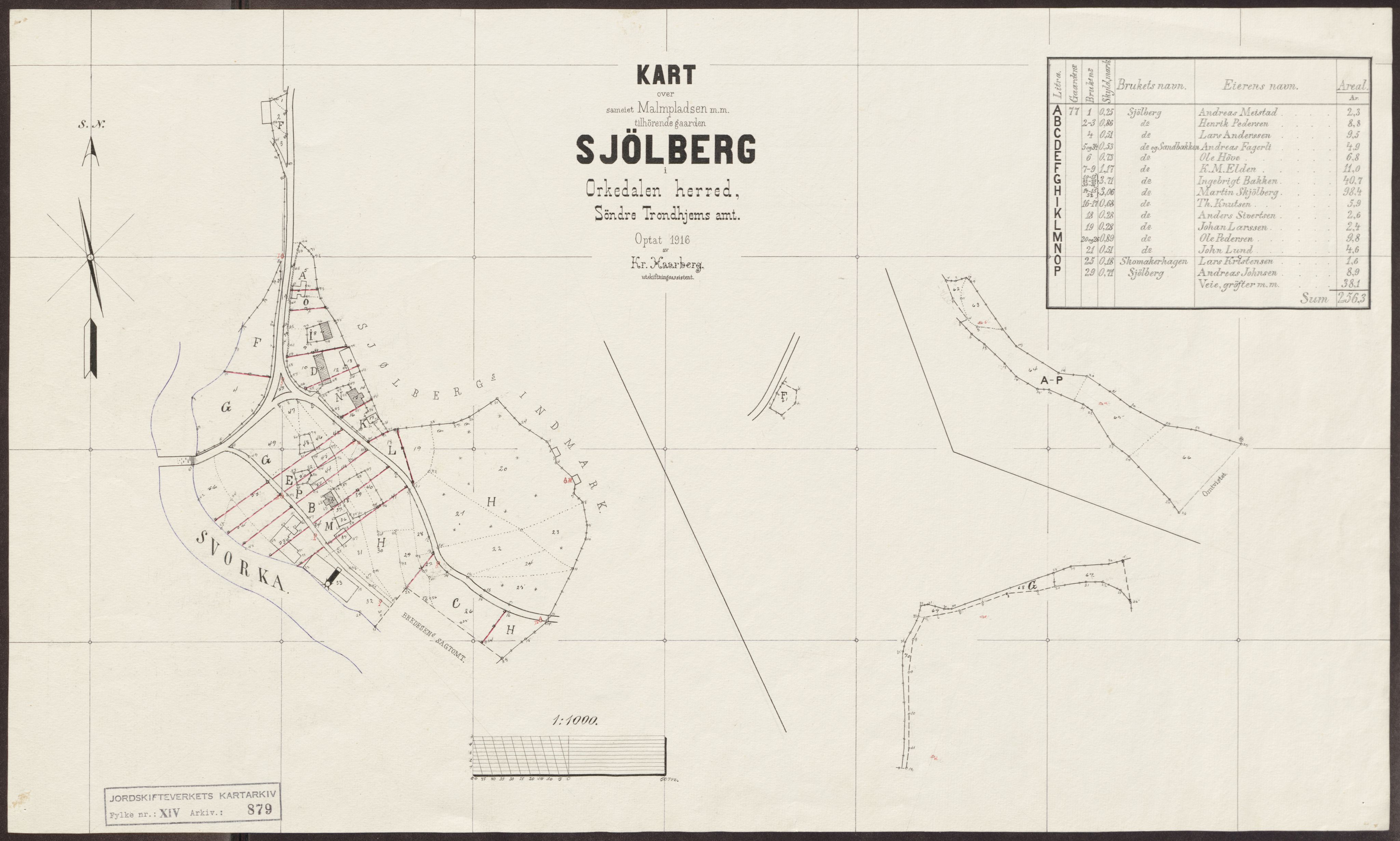 Jordskifteverkets kartarkiv, RA/S-3929/T, 1859-1988, p. 1390